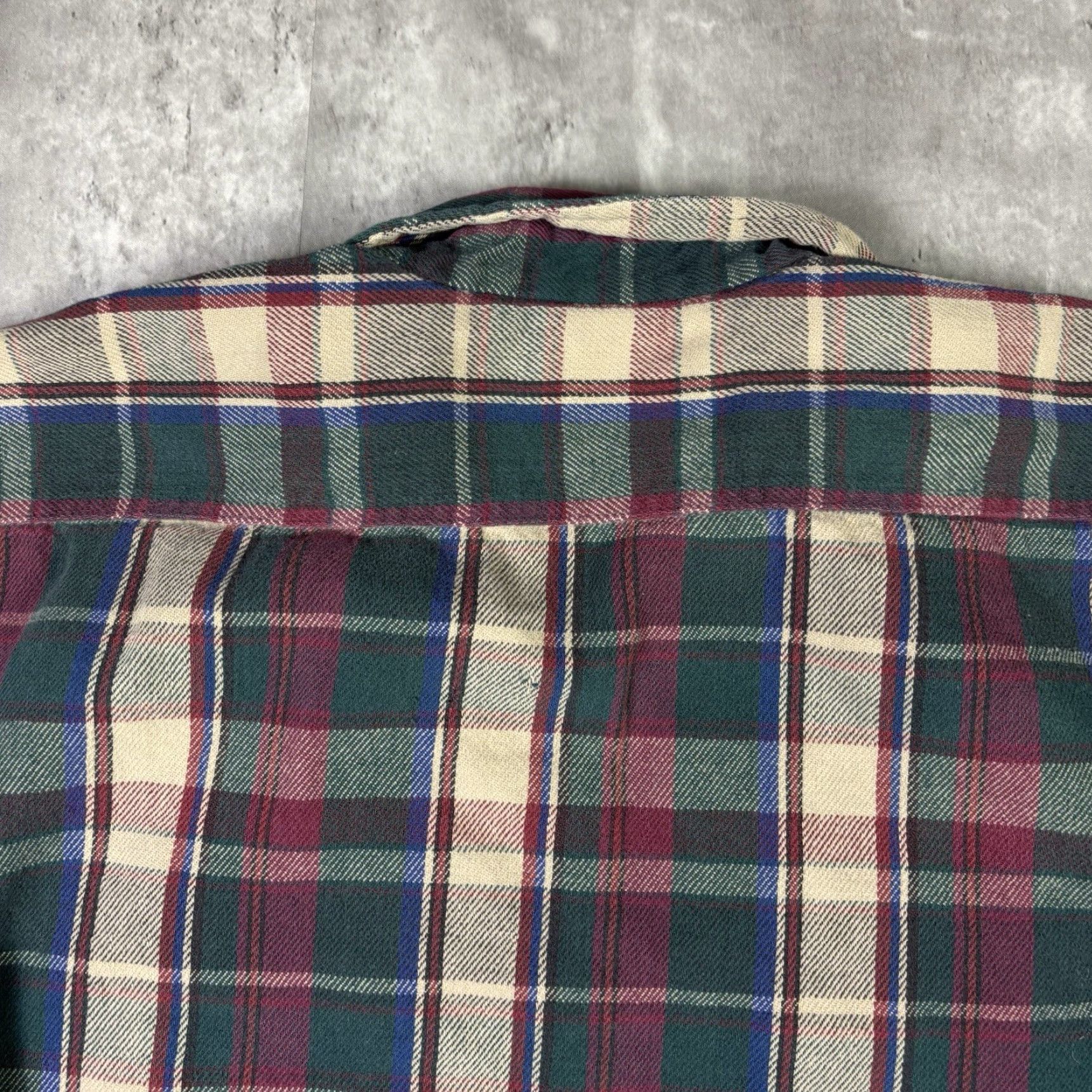 Vintage VINTAGE Five Brothers Flannel Shirt Plaid Button-Up Cotton Adult 2XL 90s Size US XXL / EU 58 / 5 - 8 Thumbnail