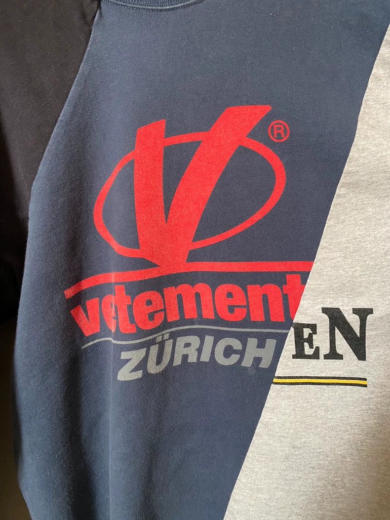 Vetements Vetements Patchwork long-sleeve with thick fabric Size US M / EU 48-50 / 2 - 2 Thumbnail
