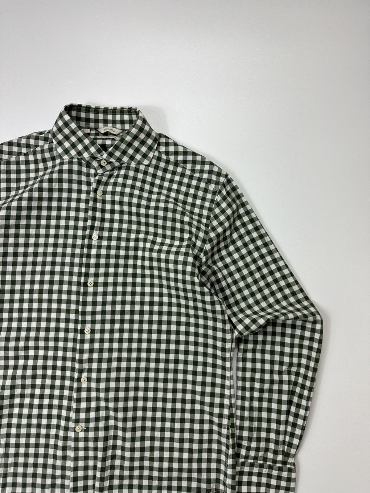 Suitsupply Suitsupply Check Casuail Shirt Men's Size US L / EU 52-54 / 3 - 6 Thumbnail