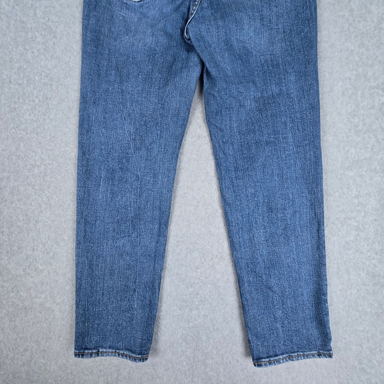 Old Navy Old Navy 4 Sky Hi Straight Button Fly Ripped Jeans 27x27 Size 27" / US 4 / IT 40 - 9 Thumbnail
