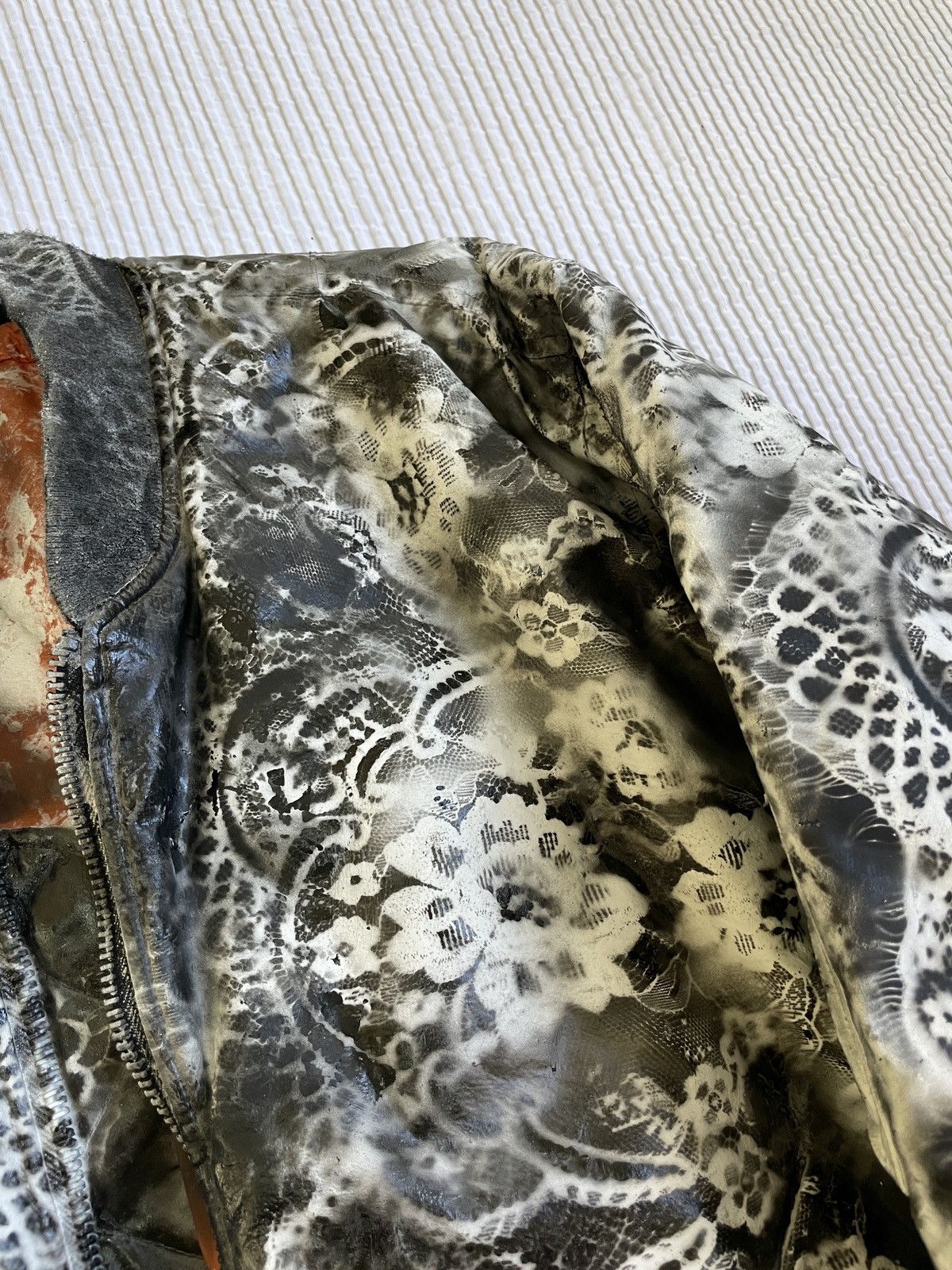 Handmade Perfect Paint Print Sexy Bomber Size US XL / EU 56 / 4 - 5 Thumbnail
