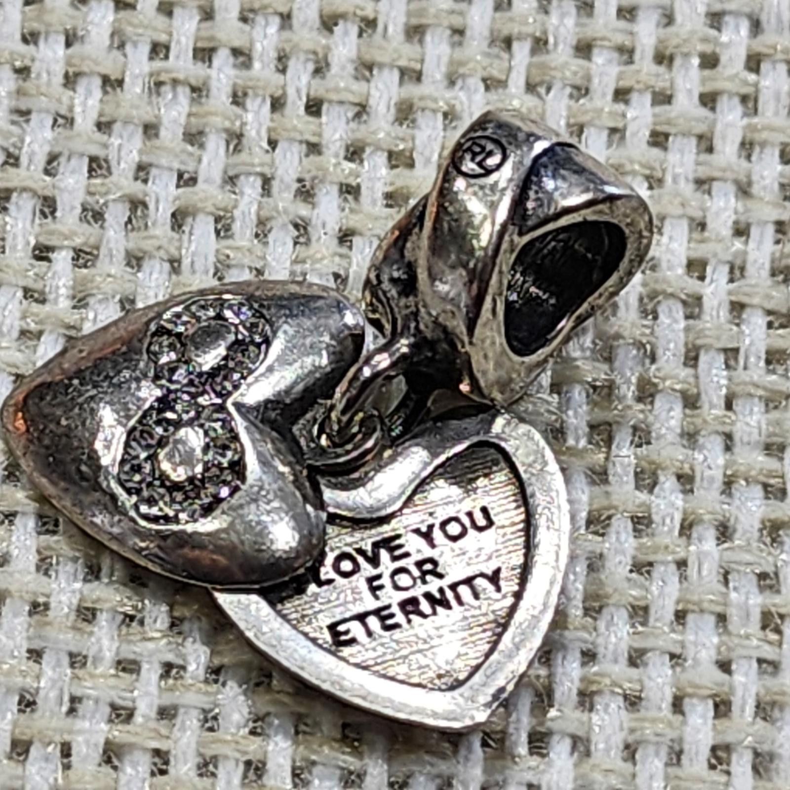 Unknown London Heart-Shaped Infinity Charm with 'Love You For Eternity" Size ONE SIZE - 2 Thumbnail