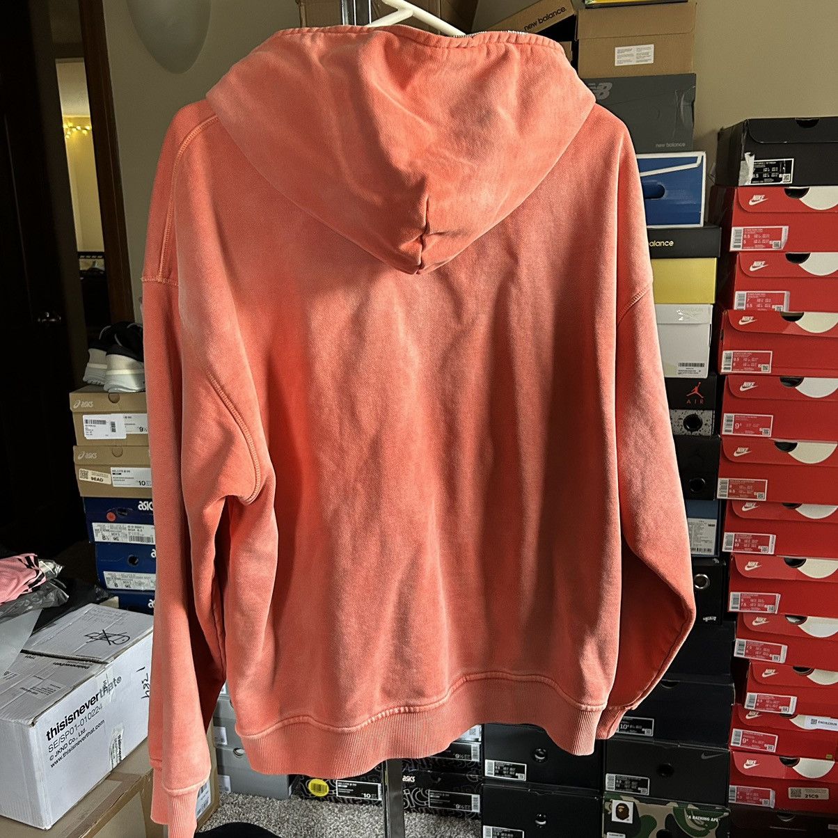 Effulgence PEACH SPLOOSH SUN FADED RiRi FULL ZiP WAFFLE LiNED HOODiE Size US L / EU 52-54 / 3 - 17 Thumbnail