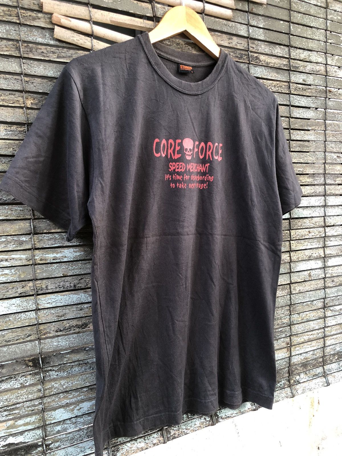 Thrasher × Vintage Vintage Y2K Stinker Core Force Speed Merchant Backhit Tee Size US M / EU 48-50 / 2 - 12 Thumbnail