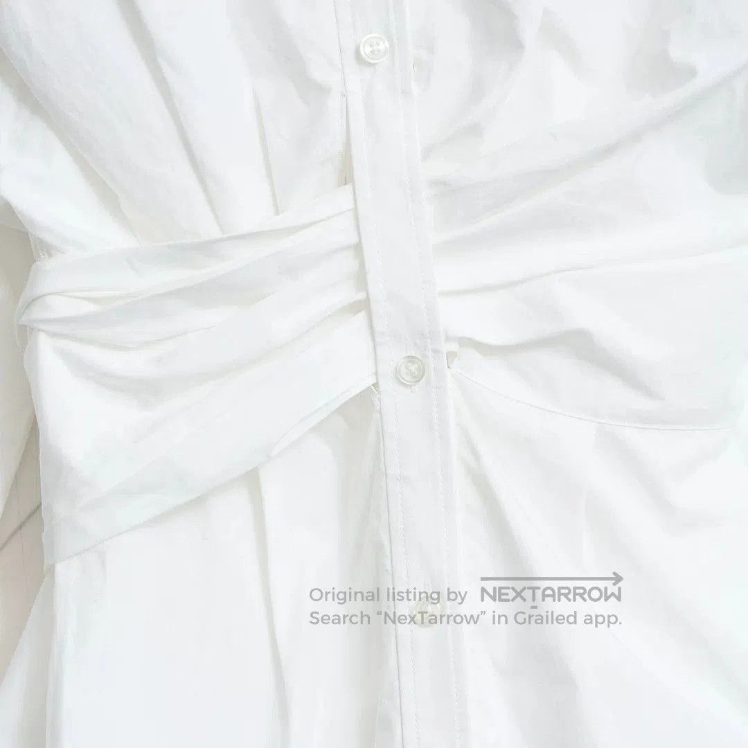 Alexander Wang Alexander Wang Ruched Waist Shirt Dress. Size M / US 6-8 / IT 42-44 - 3 Thumbnail