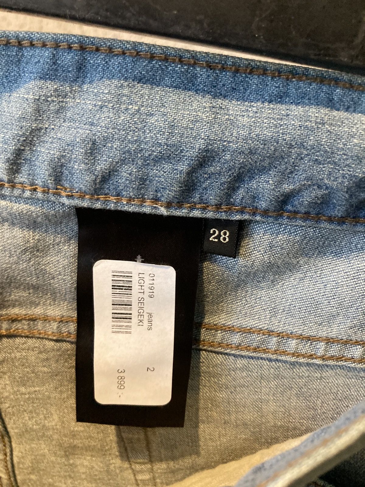Fagassent Toshiki Aoki Seigeki Light Blue Denim Size US 28 / EU 44 - 5 Thumbnail