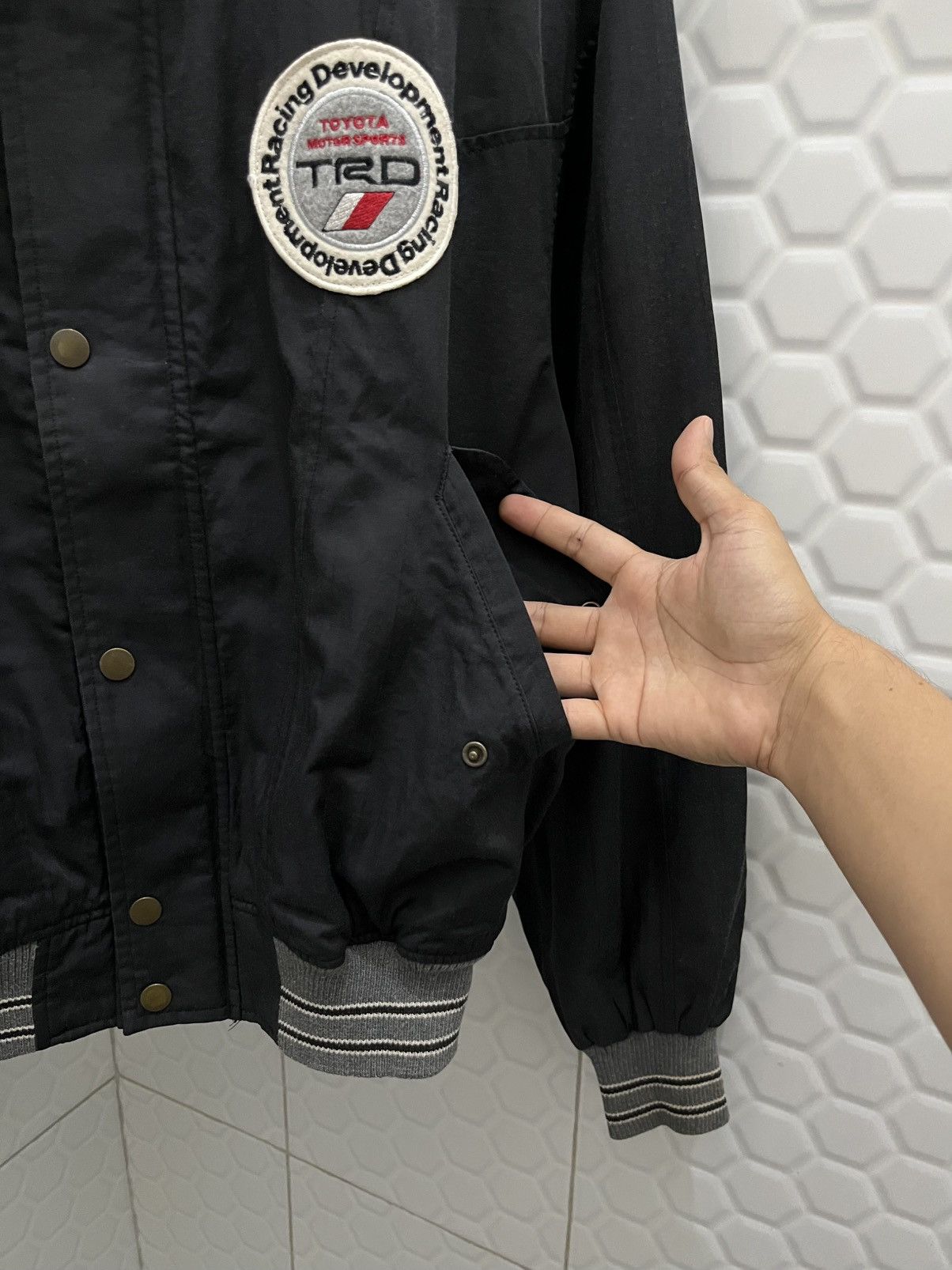Japanese Brand Vintage Toyota Racing Jacket Size US L / EU 52-54 / 3 - 4 Thumbnail