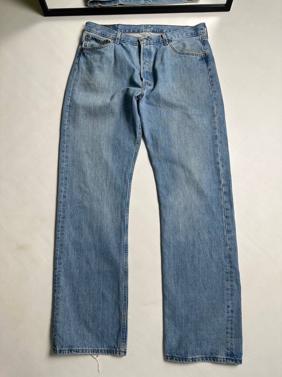 Levi's 90s Vintage Levis Wide USA Super baggy Jean Size US 36 / EU 52 - 7 Thumbnail