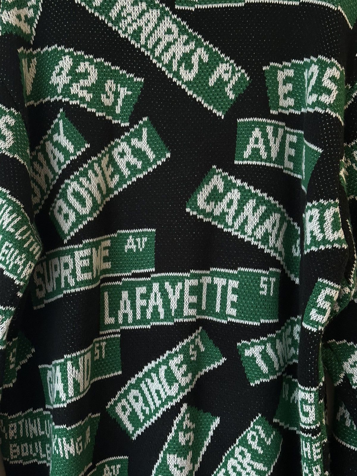 Supreme Supreme Street Signs Sweater Size US XL / EU 56 / 4 - 4 Thumbnail