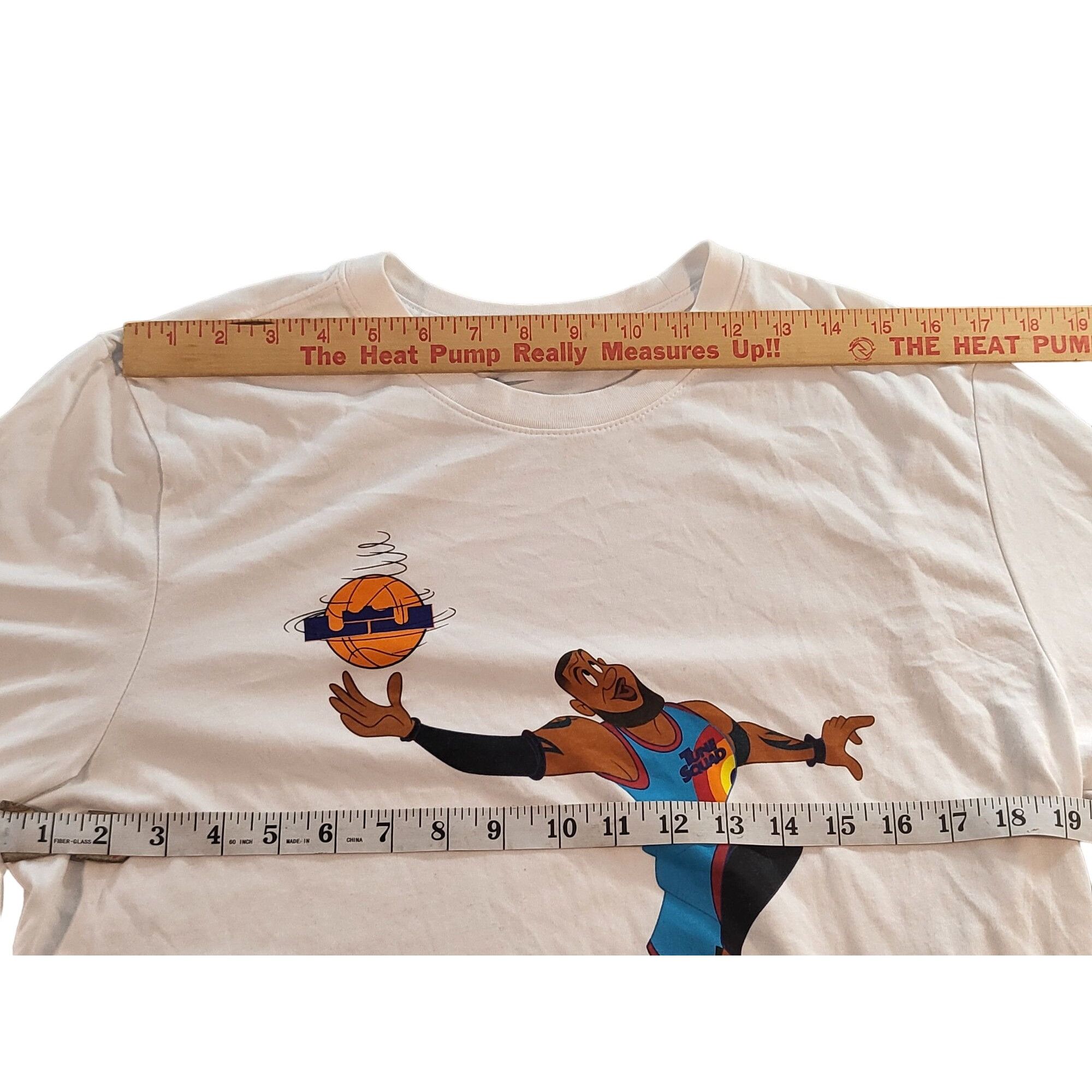 Nike Nike Lebron James X Space Jam Tshirt Men Sz L Tune Squad Dri Size US L / EU 52-54 / 3 - 5 Thumbnail