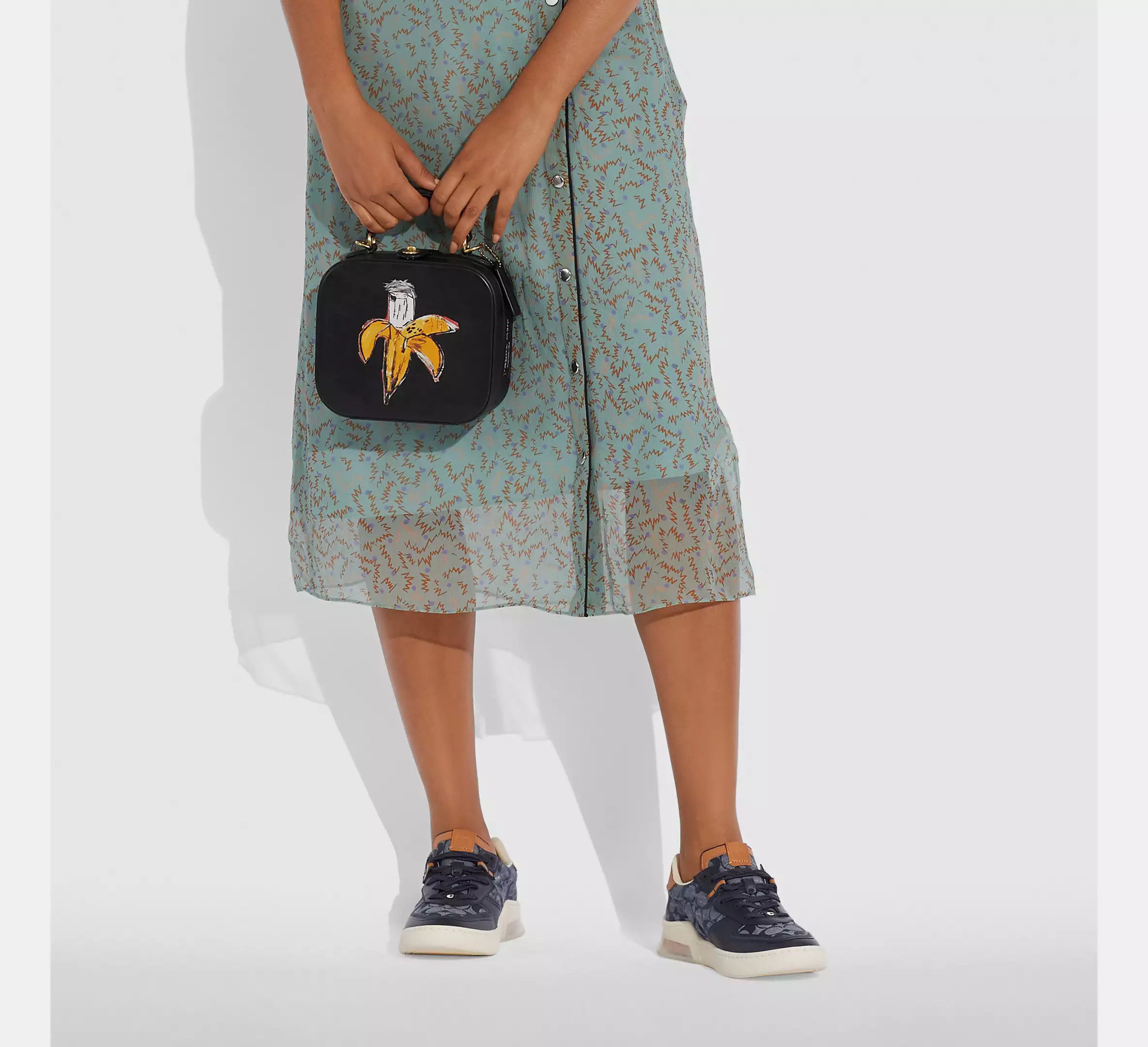 Coach NWT Coach X Jean Michel Basquiat Square Bag 6898 Size ONE SIZE - 10 Thumbnail