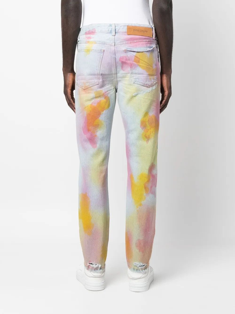 Palm Angels o1y0325 Denim Pant in Multicolor Size US 33 - 4 Thumbnail