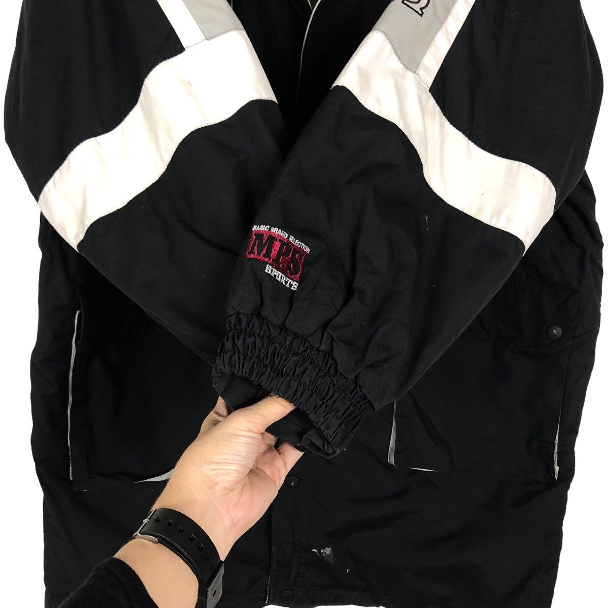 Hysteric Glamour 🔥Vintage Sportswear Manphoto Japan Long Jacket Big Logo Size US M / EU 48-50 / 2 - 13 Thumbnail