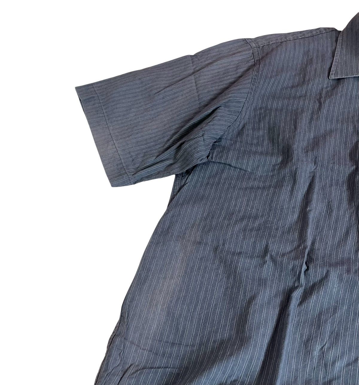 Issey Miyake Vintage issey miyake classic striped black shirt Size US L / EU 52-54 / 3 - 2 Thumbnail