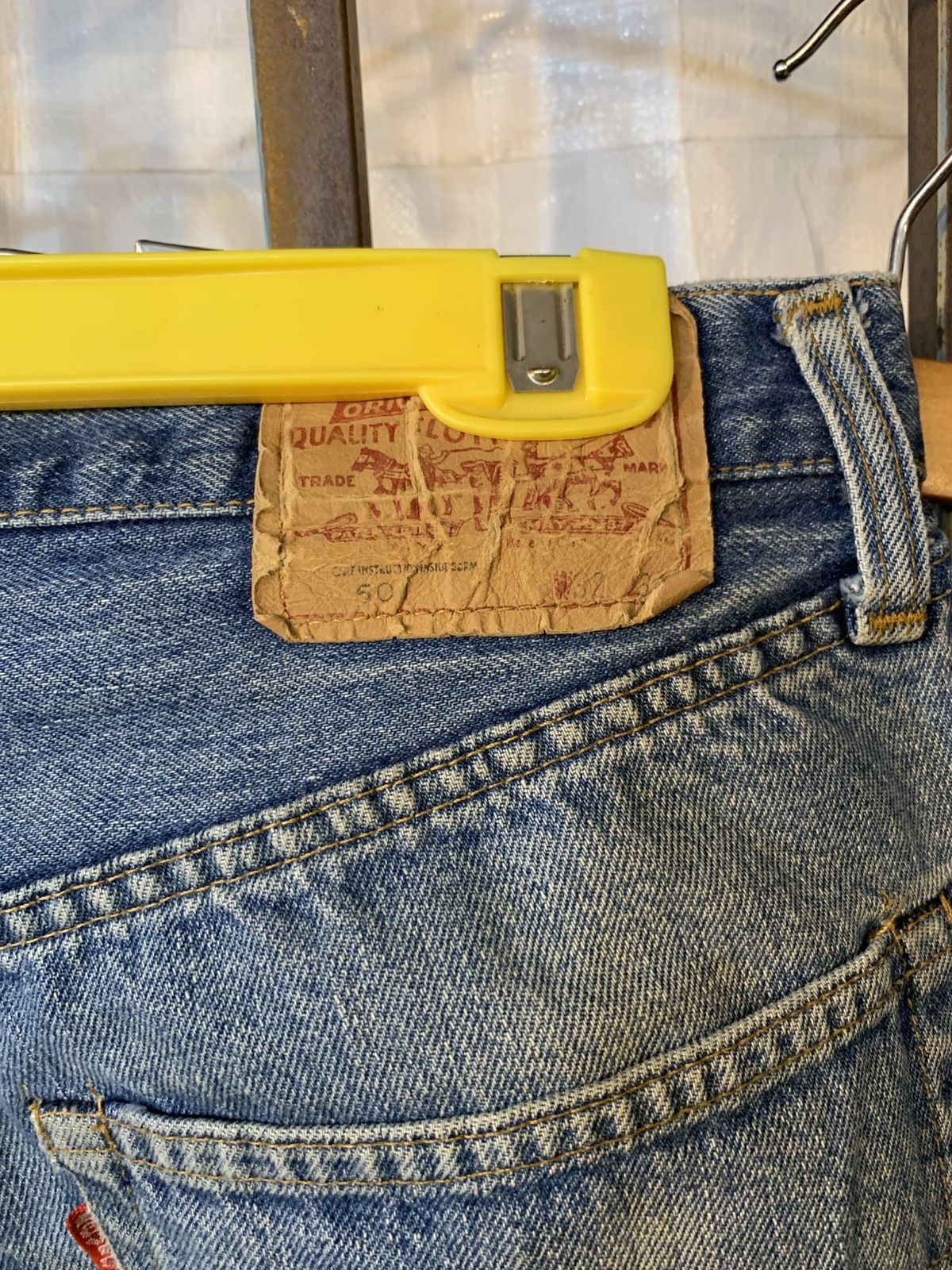 Levi's × Levi's Vintage Clothing × Vintage size 31: Vintage Levis 501 Rindem button 6 vintage 70s Size US 31 - 5 Thumbnail