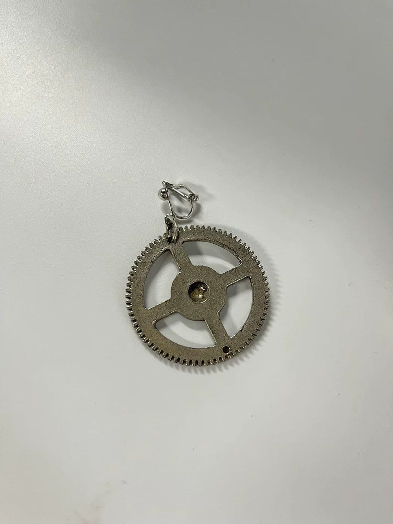 Jean Paul Gaultier Jean Paul Gaultier Gear Clip Earring-2506 Size ONE SIZE - 2 Thumbnail