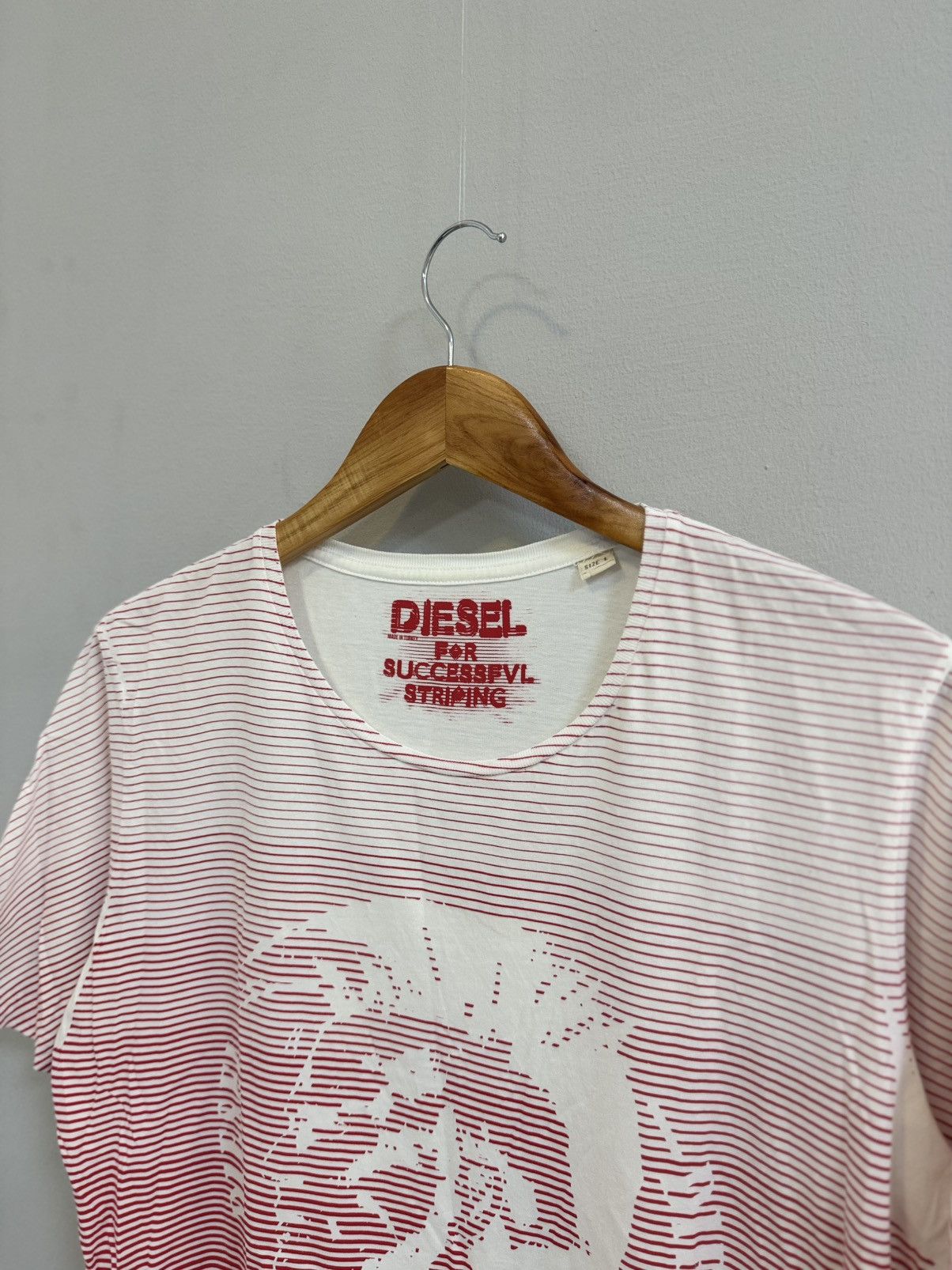 Diesel × Japanese Brand × Vintage Y2K Vintage Diesel Tee Shirt Archive Hype Size US L / EU 52-54 / 3 - 3 Thumbnail