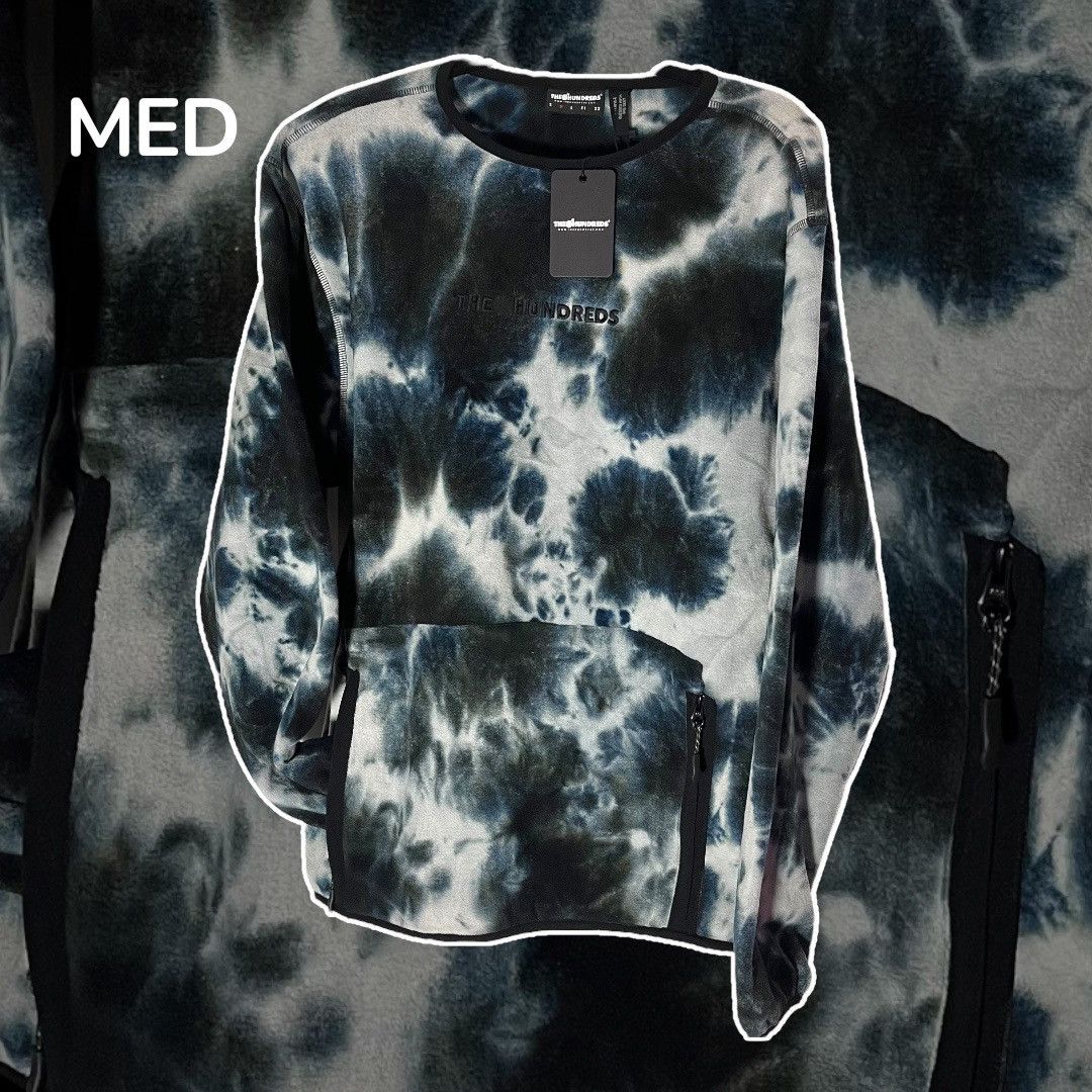 The Hundreds •NWT• THE HUNDREDS ACID TIEDYE Embroidered front Fleece • M Size US M / EU 48-50 / 2 - 2 Thumbnail