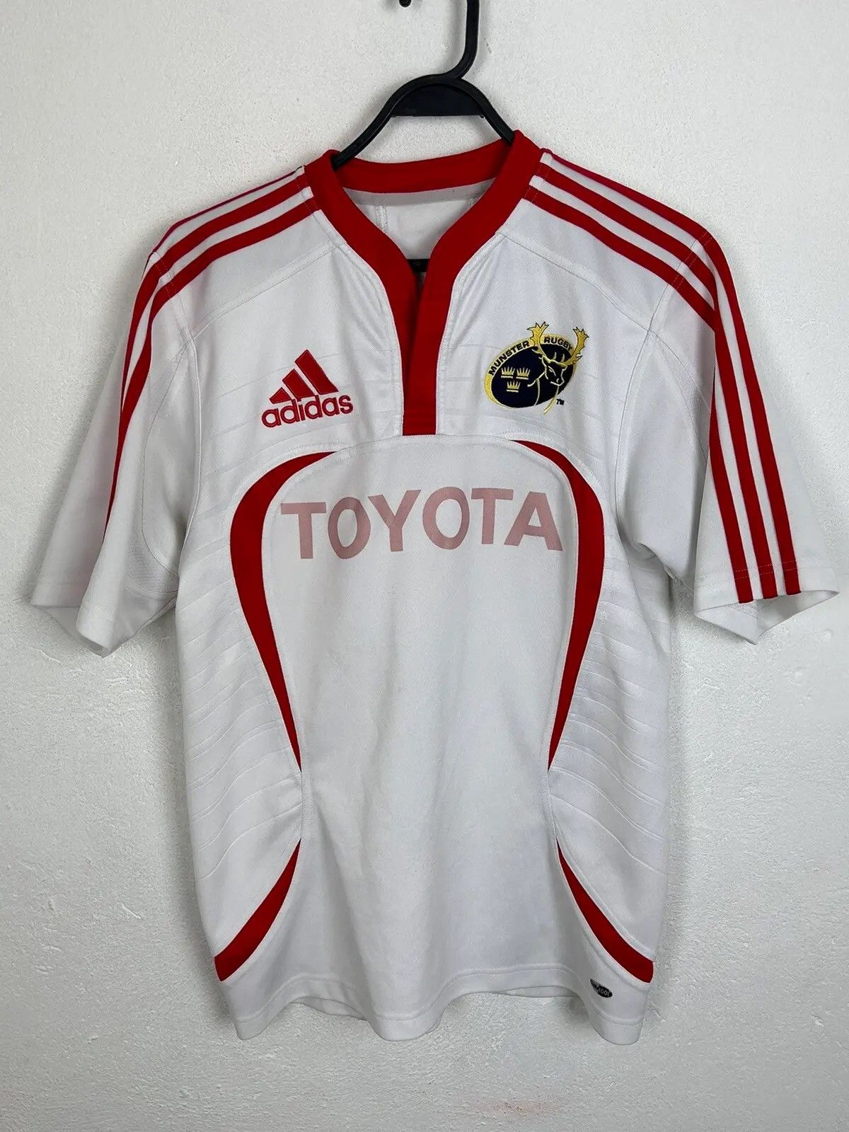 Adidas 00s Vintage Adidas x Munster Rugby 2008/09 Toyota Jersey Size US S / EU 44-46 / 1 - 1 Thumbnail