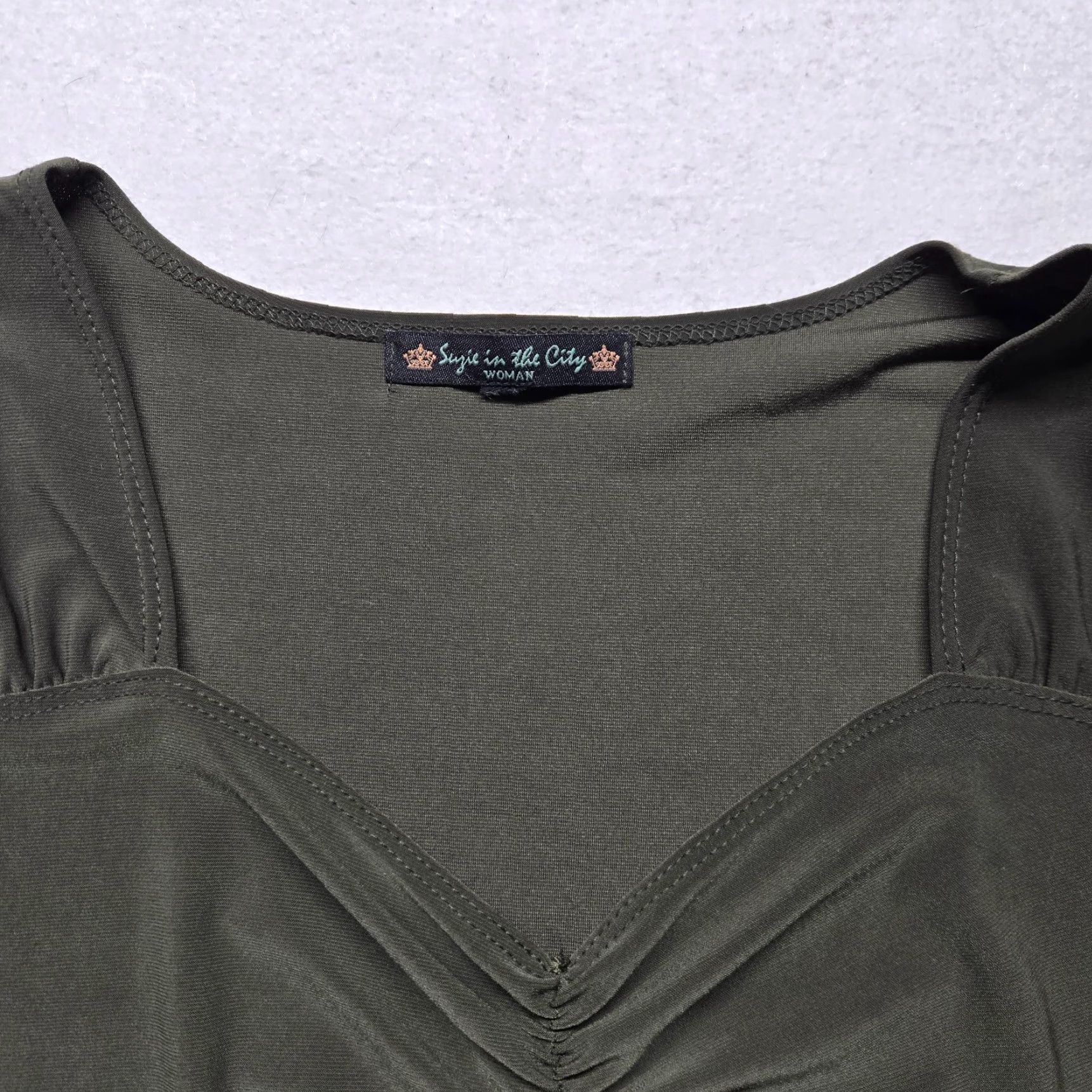Vintage Sugie In The City Shirt Tank Top Black L Womens Large Lightweight Stretch Size L / US 10 / IT 46 - 2 Thumbnail