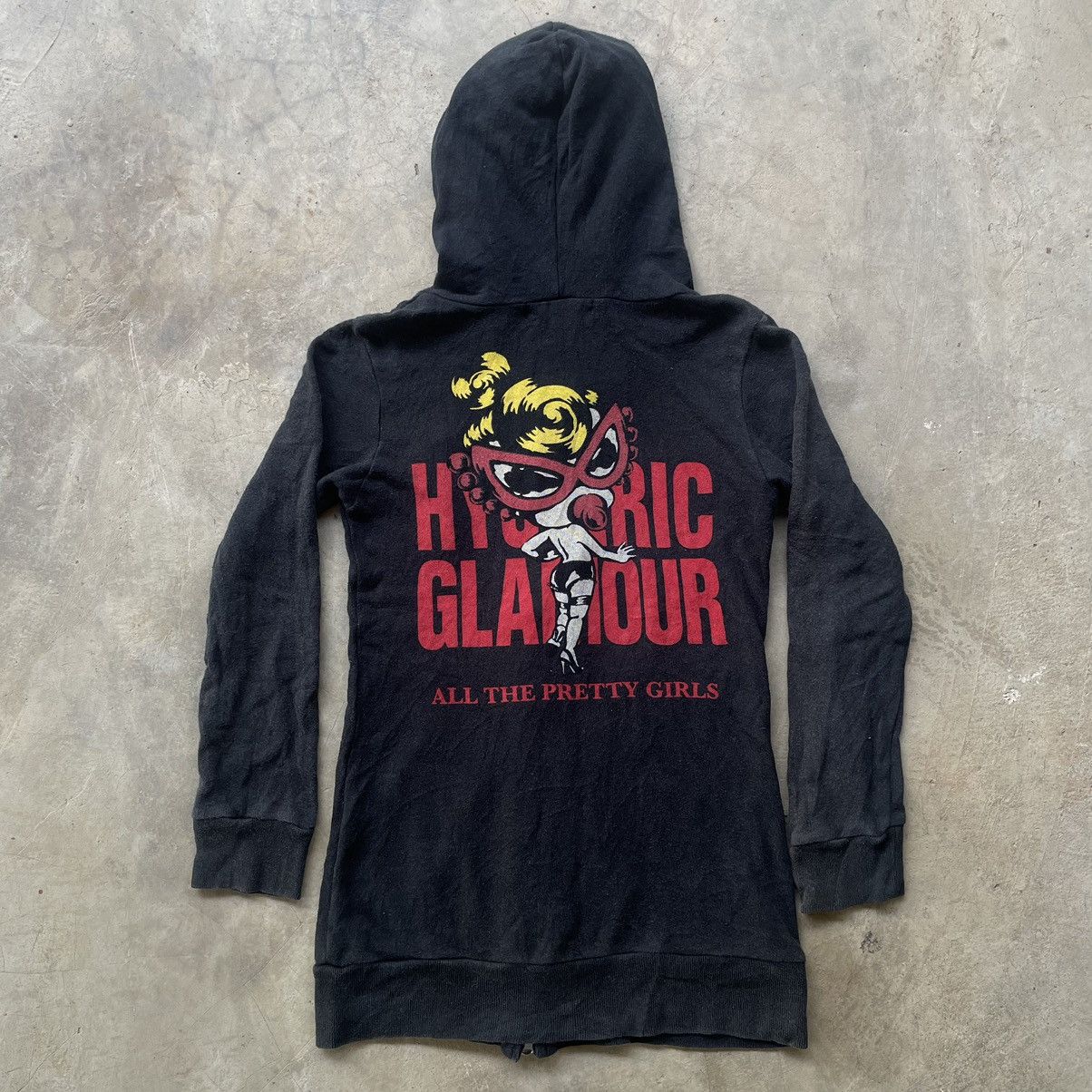 Hysteric Glamour HYSTERIC GLAMOUR “ALL THE PRETTY GIRLS” GOTHIC PUNK HOODIE Size XXS / US 00 / IT 34 - 1 Thumbnail