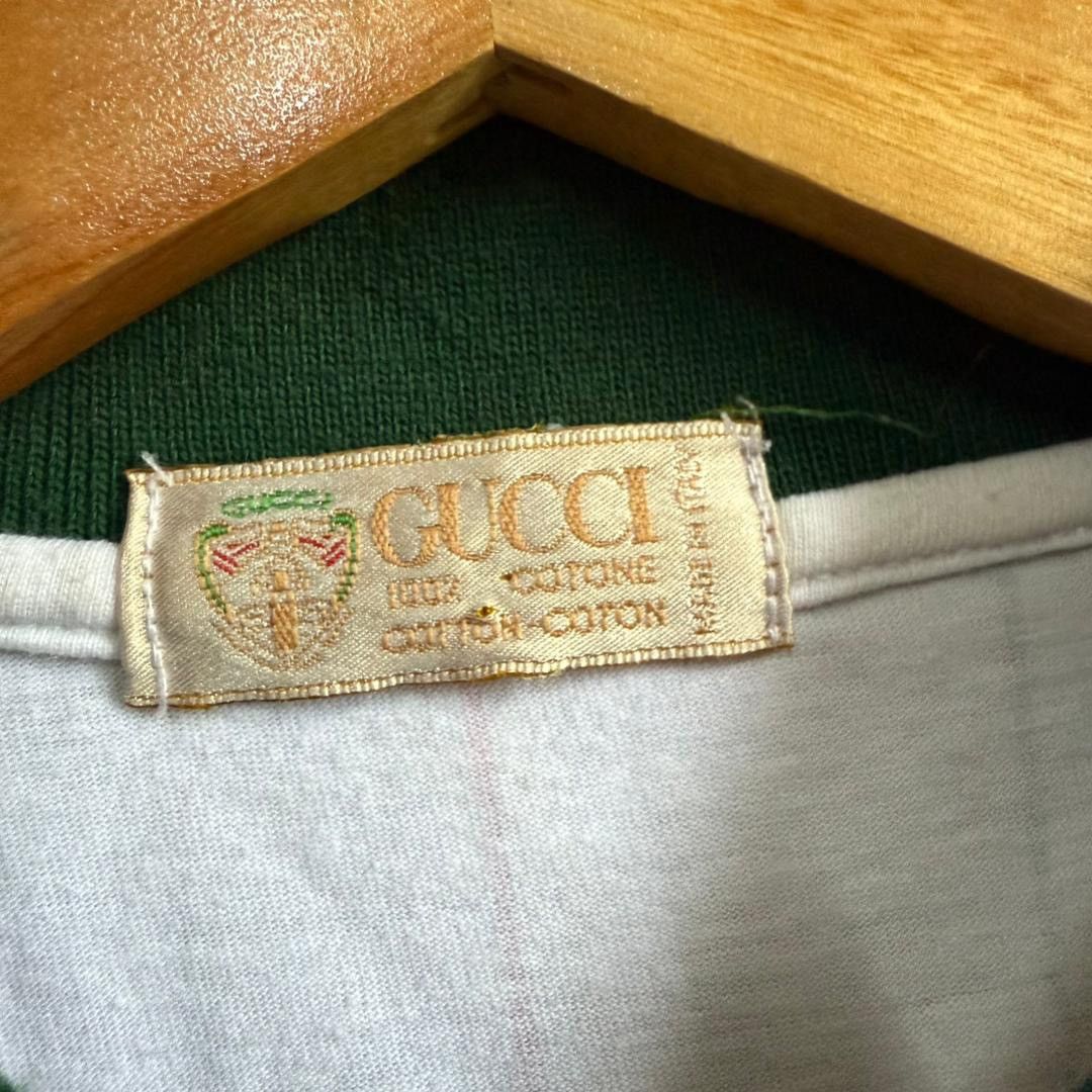 Gucci Vintage Gucci Polo Tshirt Size US M / EU 48-50 / 2 - 3 Thumbnail