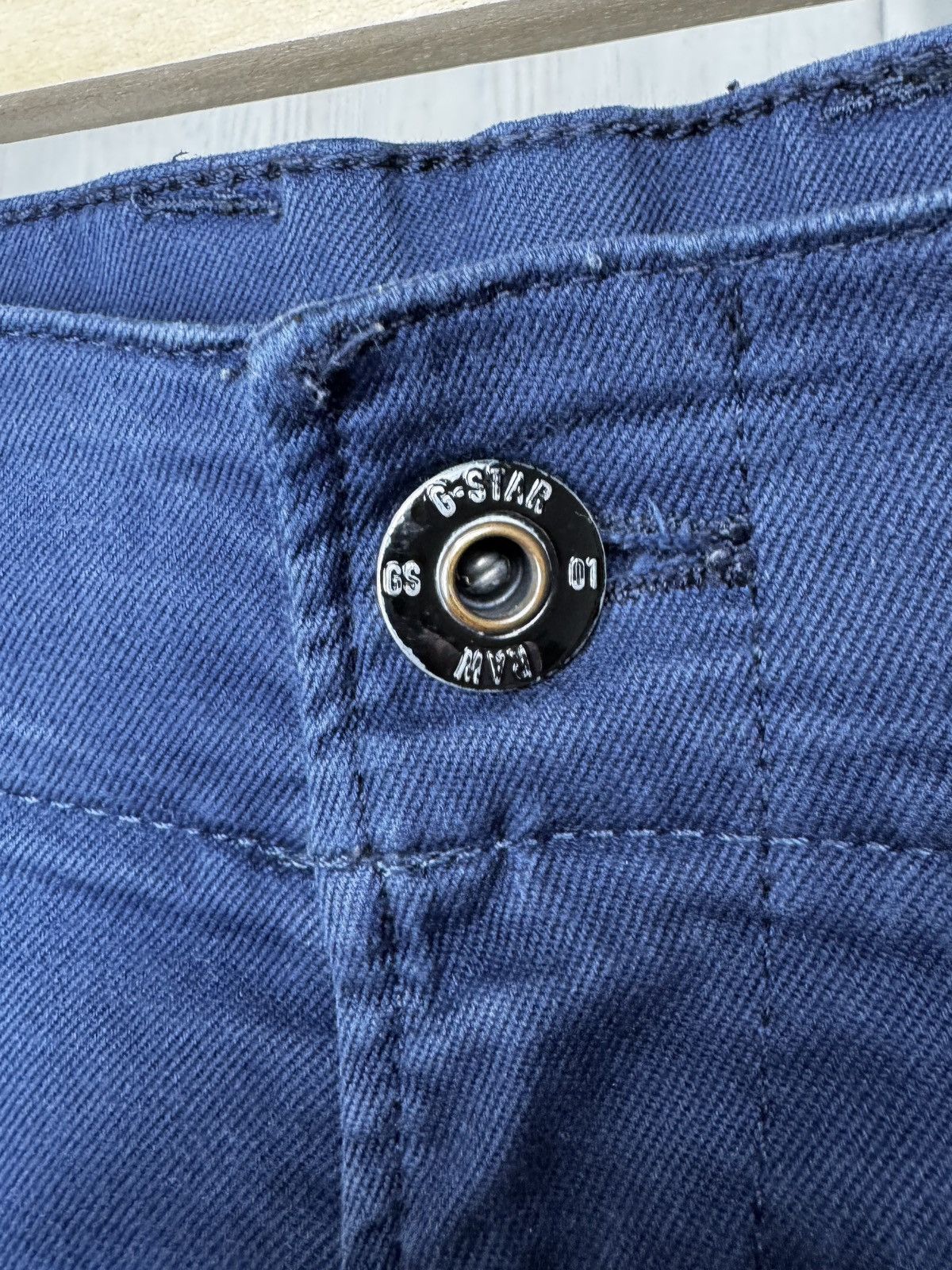 G-Star G-Star Raw Zip Pkt 3D Skinny Cargo faded blue pants size 38 Size US 38 / EU 54 - 5 Thumbnail