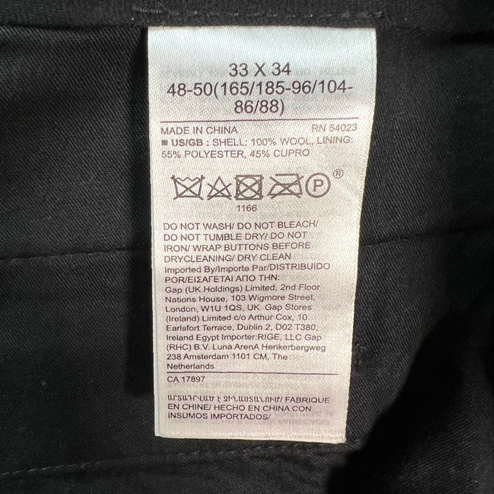 Banana Republic Banana Republic Mens Dress Pants 33 Blue & Green Plaid Tapered Wool Blend Size US 33 - 4 Thumbnail