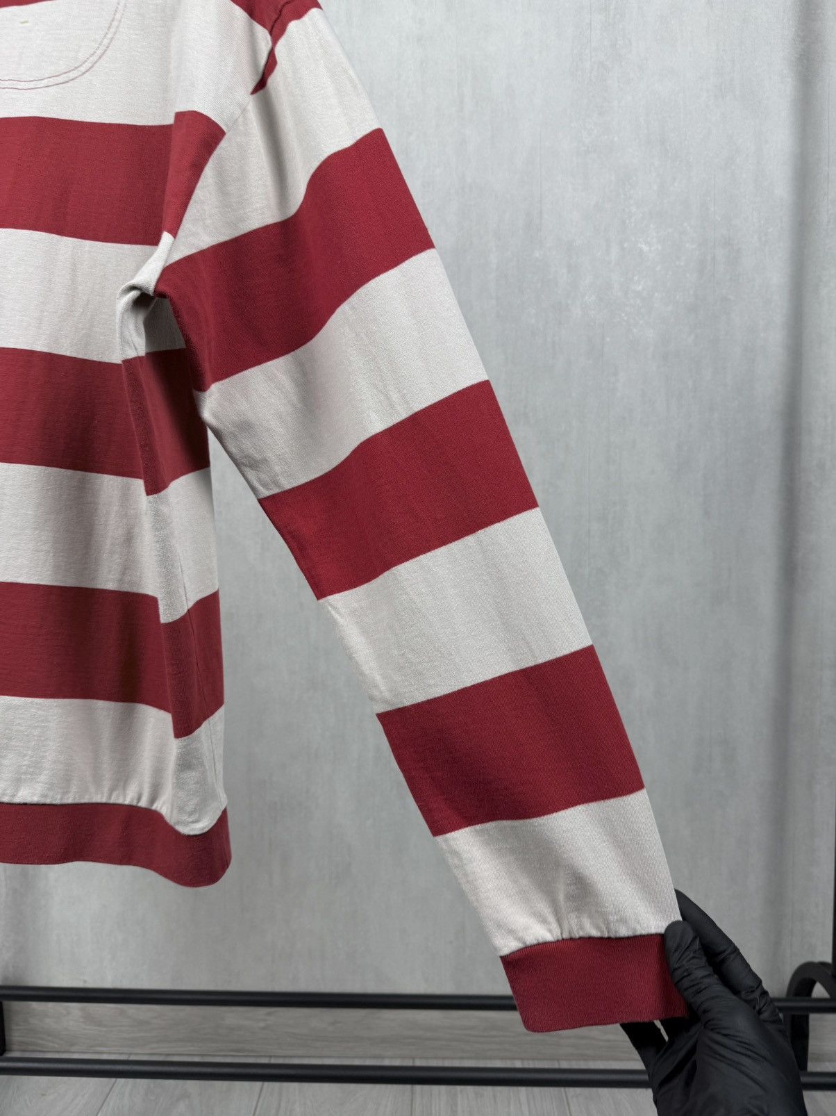 Margaret Howell Margaret Howell MHL Men’s Striped Cotton Sweatshirt Size M Size US M / EU 48-50 / 2 - 10 Thumbnail