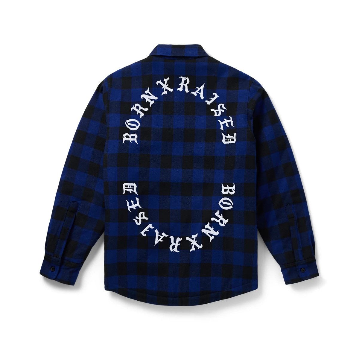 image of Born X Rasied Flannel in Nav, Men's (Size Medium)