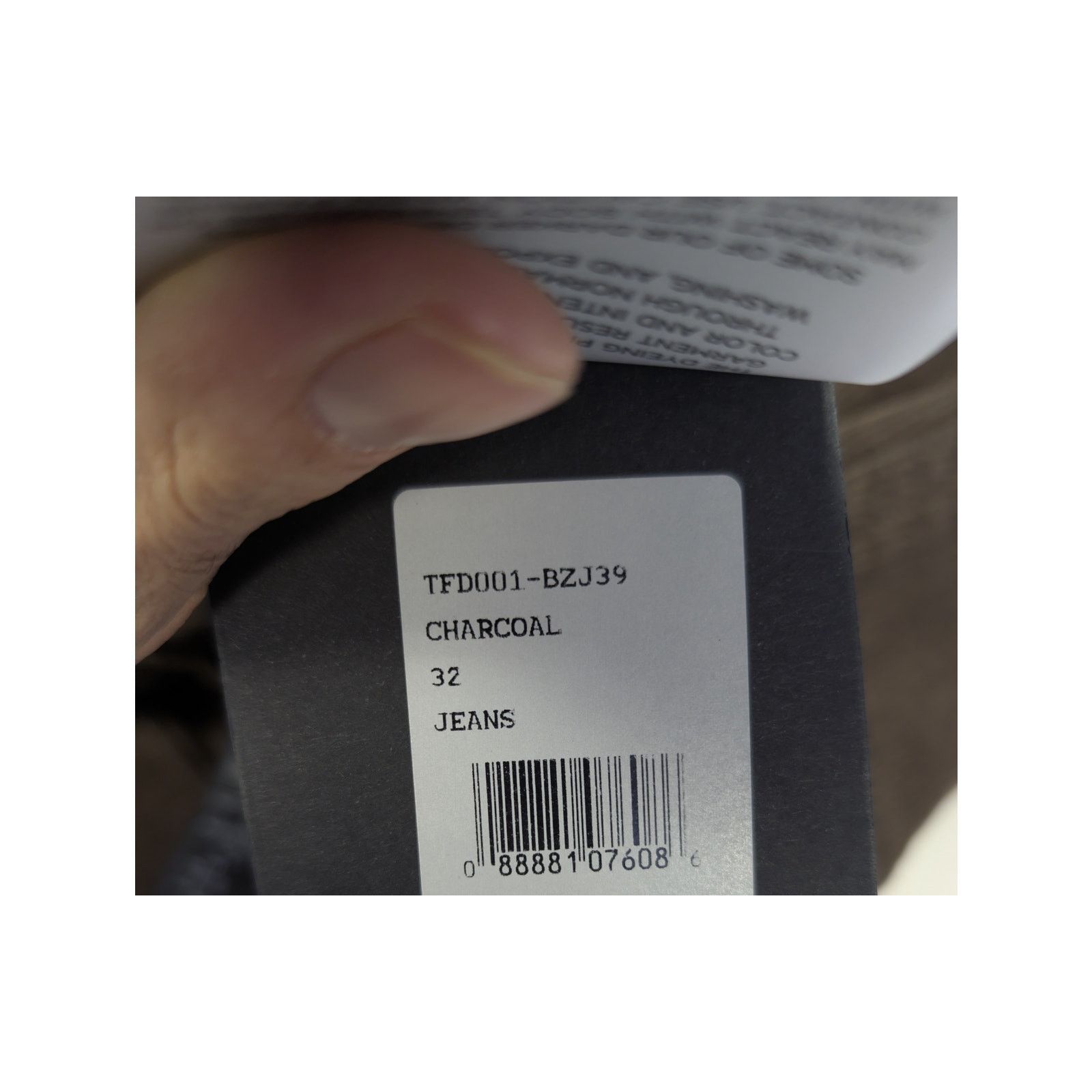 Tom Ford o1rshd1 Slim Fit Denim Jeans in Charcoal Size US 32 / EU 48 - 23 Thumbnail
