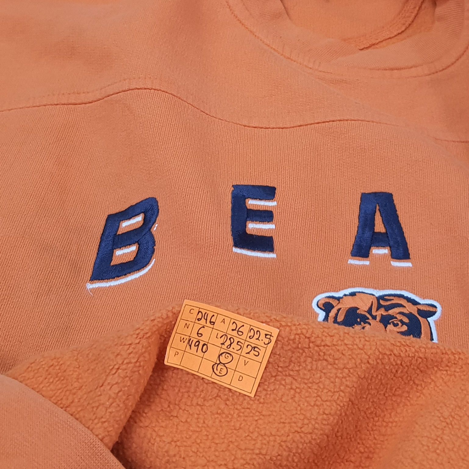 NFL Vintage NFL Bears American Football Team Sweatshirt C246N6 Size US XL / EU 56 / 4 - 7 Thumbnail