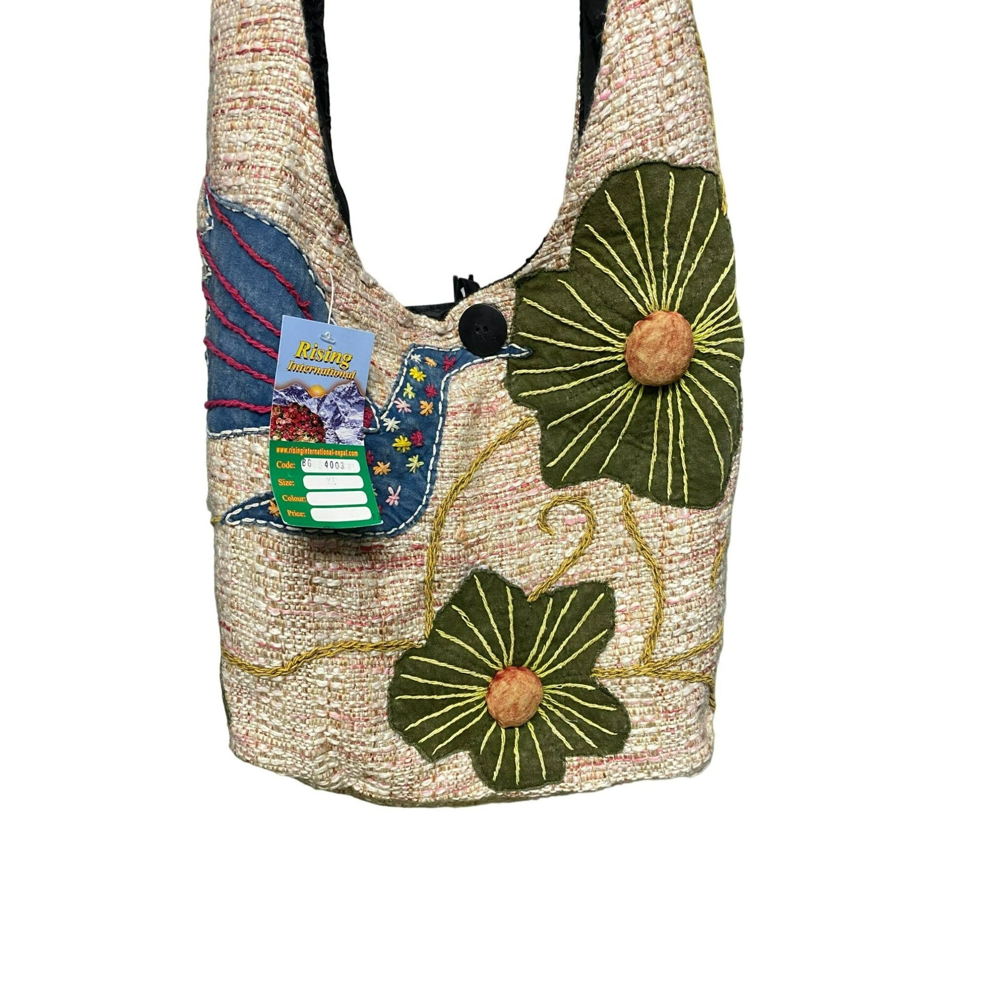Other Handcrafted Rising International Nepali Crossbody Bag With F Size ONE SIZE - 4 Thumbnail