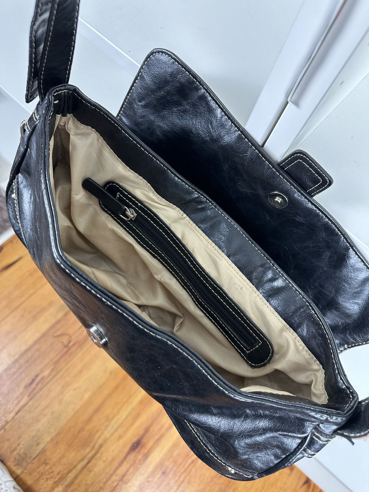 Other Black vintage city archive small leather bag Size ONE SIZE - 6 Thumbnail