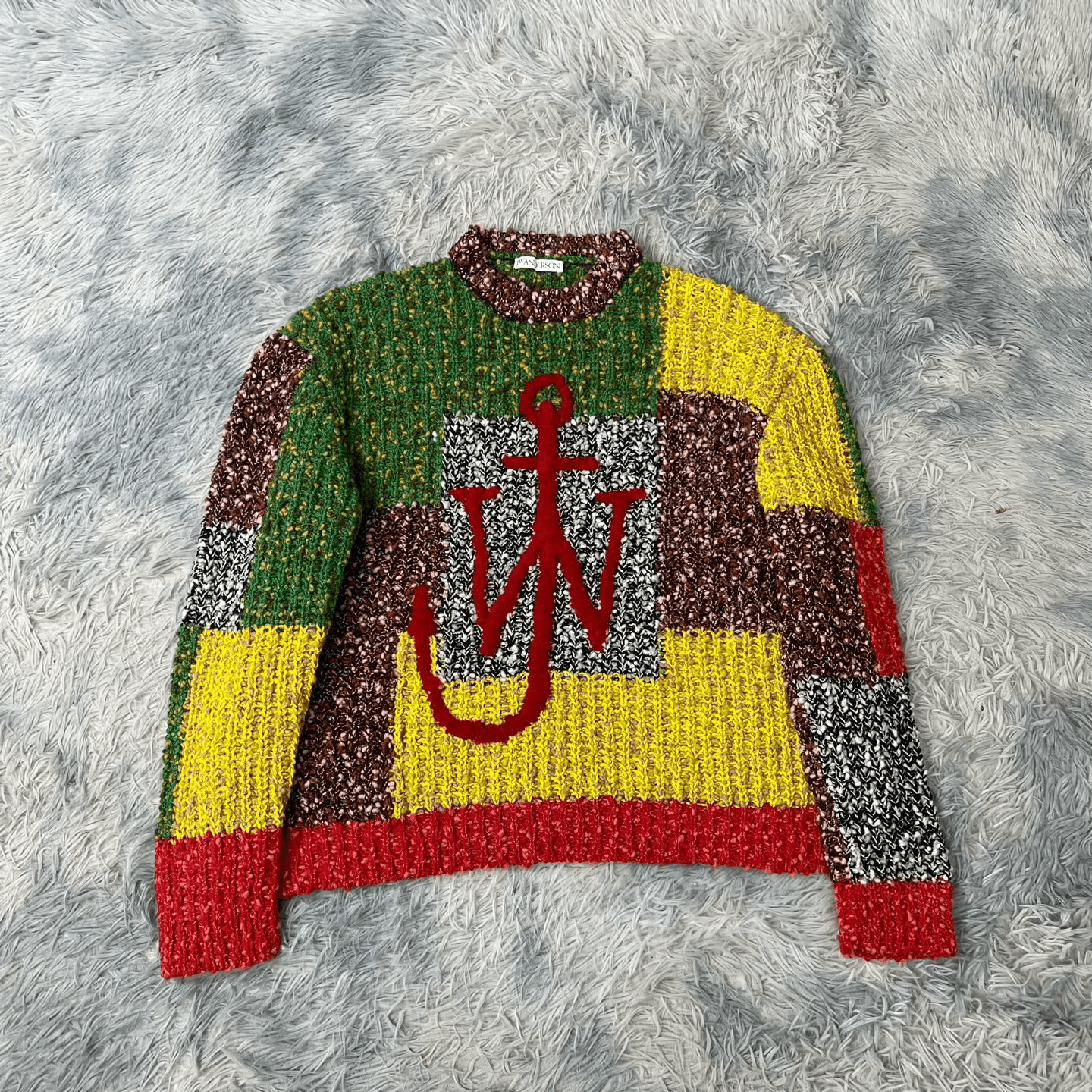 JW Anderson JW Anderson Colorblock Wool Sweater Size US M / EU 48-50 / 2 - 1 Thumbnail