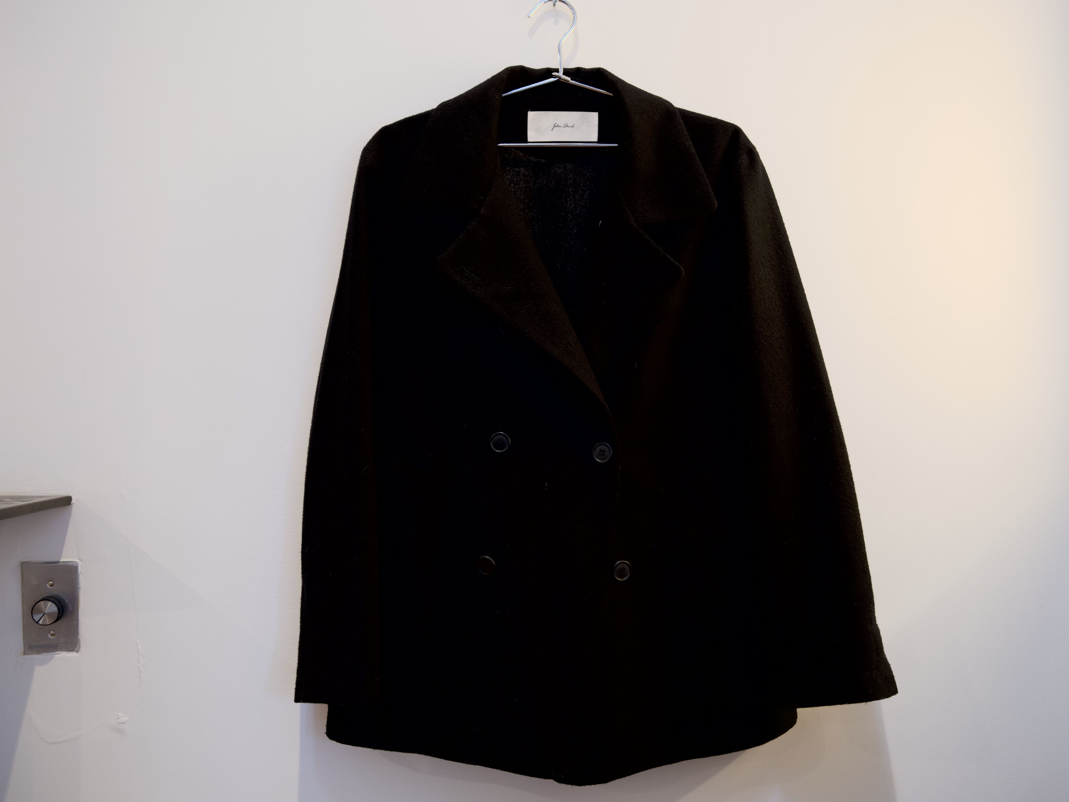 JULIEN DAVID Julien David Black Wool Double-Breasted Peacoat L Size US L / EU 52-54 / 3 - 2 Thumbnail