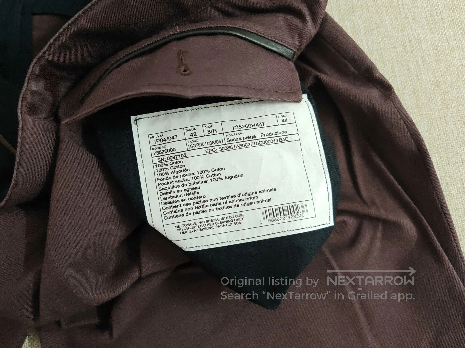 Hermes Hermes Men's Cotton Shorts. Size US 26 / EU 42 - 4 Thumbnail