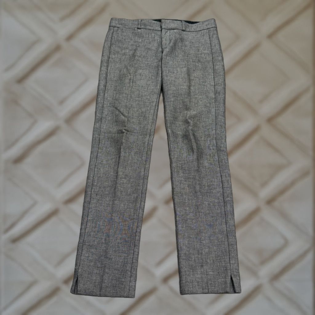 Banana Republic Banana Republic Sloan Slim Ankle Pants Womens 0 Gray Mid Rise Trouser 30x28.5 Size 25" / US 0 / IT 36 - 1 Thumbnail