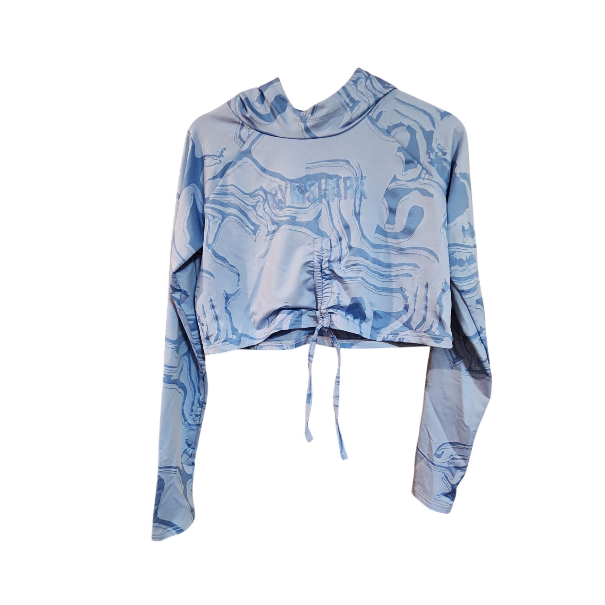 Gymshark Gymshark Power pullover hooded Crop long sleeved Womens size Size S / US 4 / IT 40 - 1 Thumbnail
