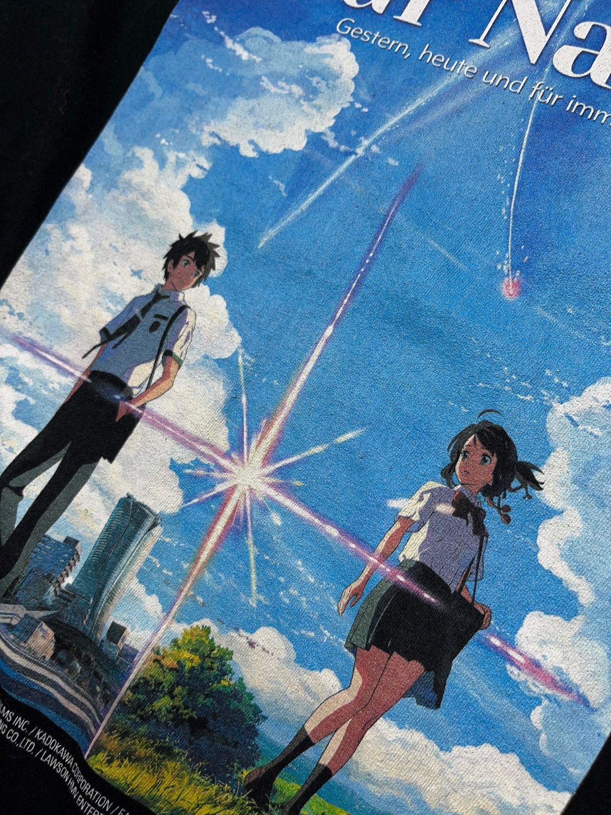 Anime Animagic 2018 Your Name Anime T-shirt Manga Shinkai Rare Size US M / EU 48-50 / 2 - 6 Thumbnail