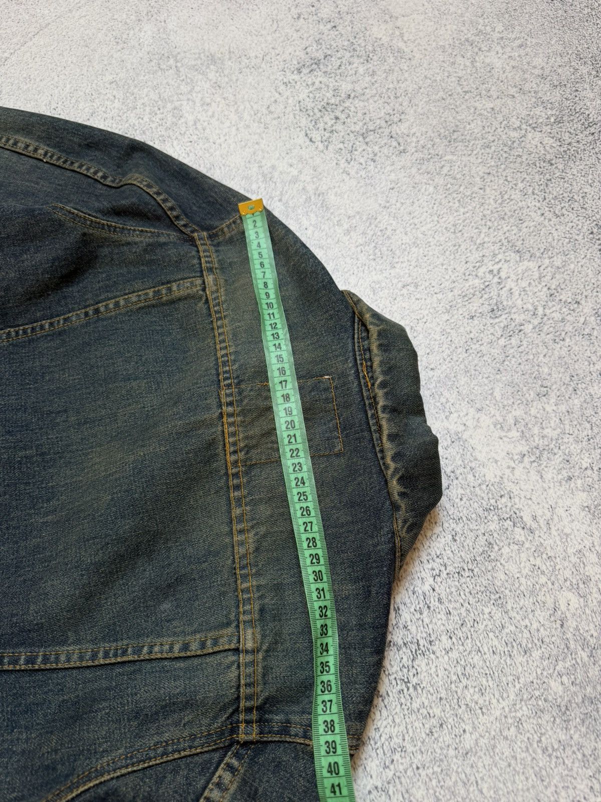 Helmut Lang Helmut Lang Archive Dark Denim Trucker Jacket Vintage 90s Size M / US 6-8 / IT 42-44 - 18 Thumbnail