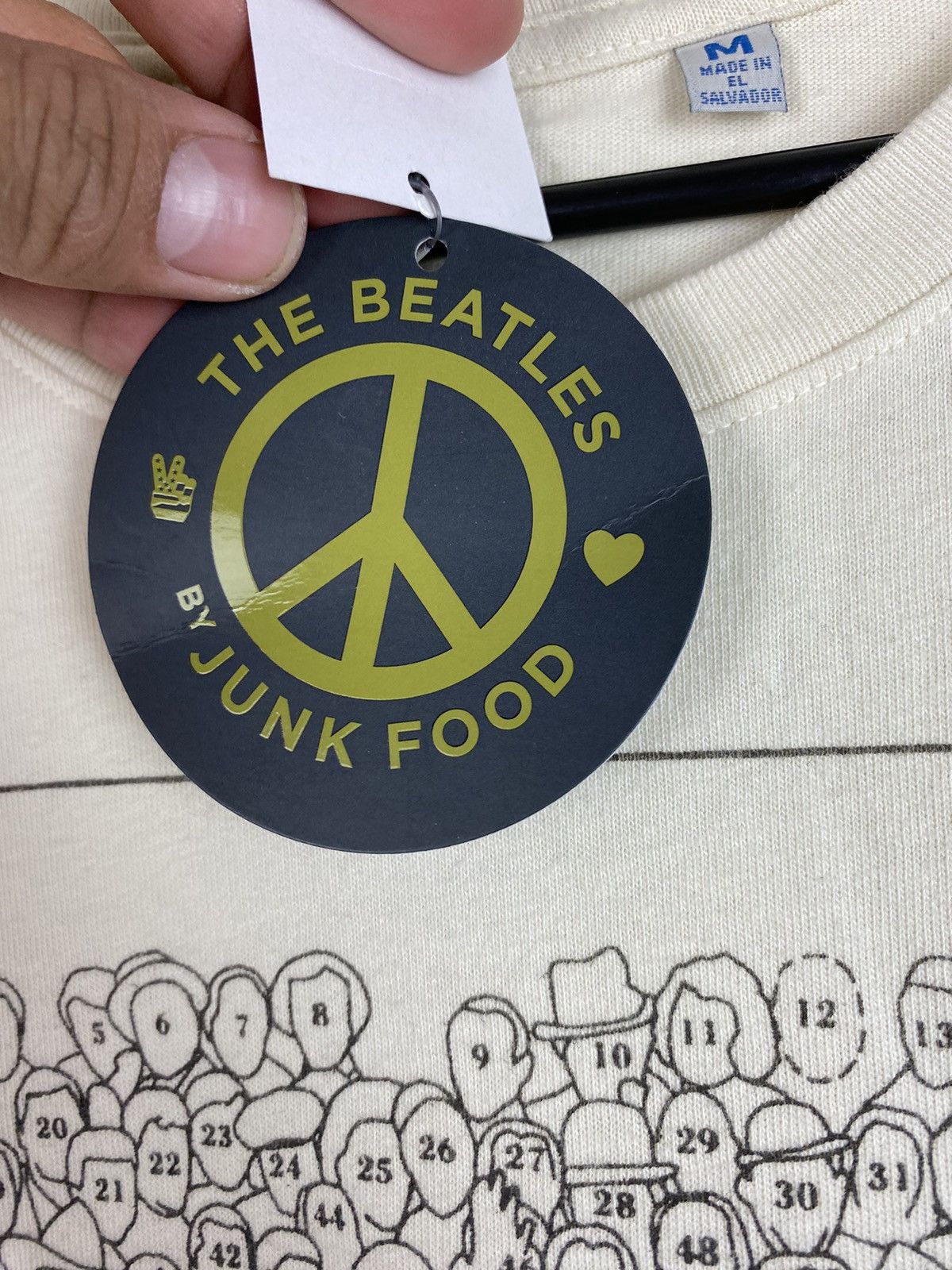 Band Tees Brand New The Beatles Sgt Peppers Faces T shirt by junk food Size US M / EU 48-50 / 2 - 7 Thumbnail