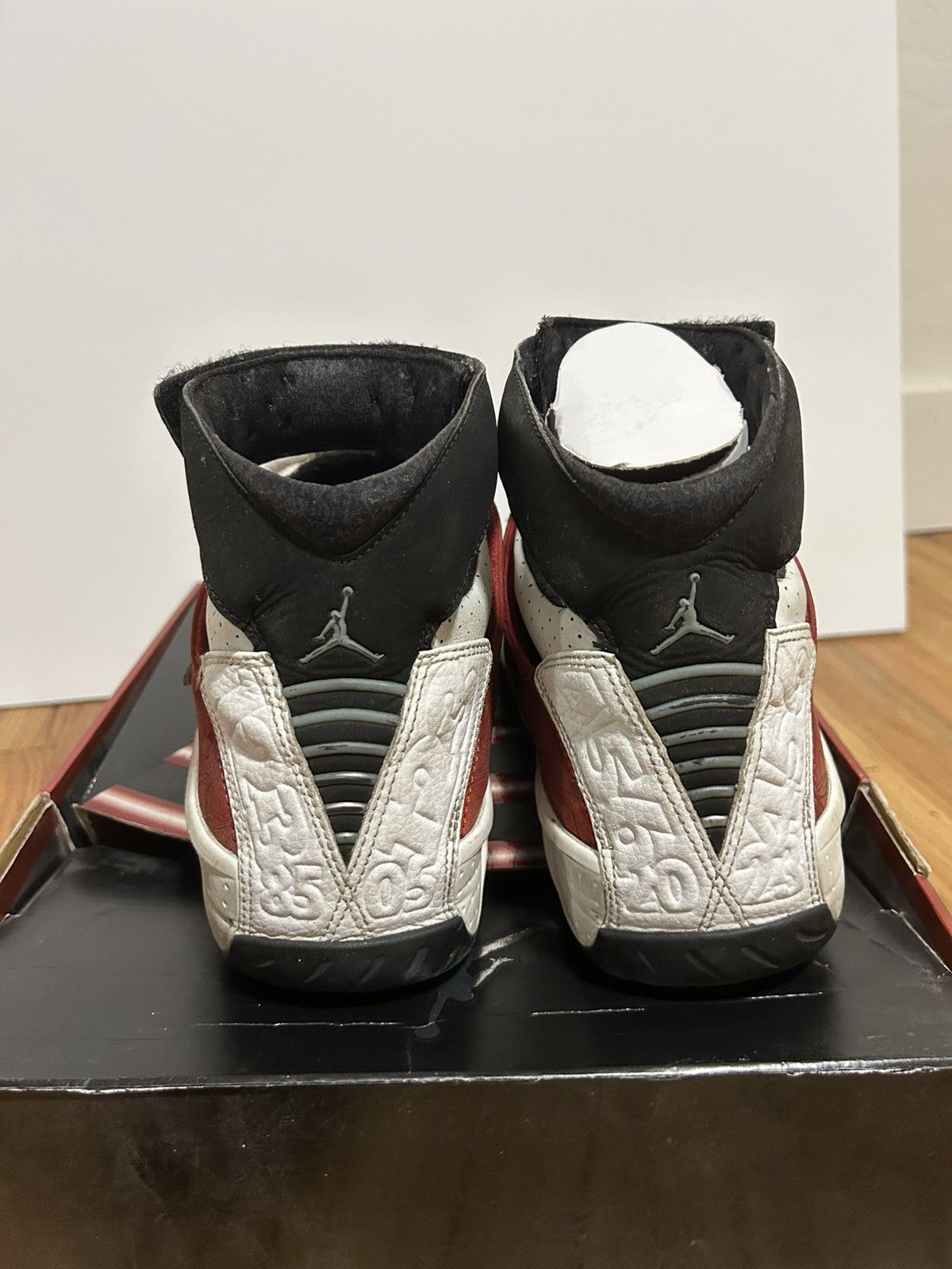 Nike Air Jordan 20 OG Midwest 2005 Red White Black Size 11 Size US 11 / EU 44 - 6 Thumbnail