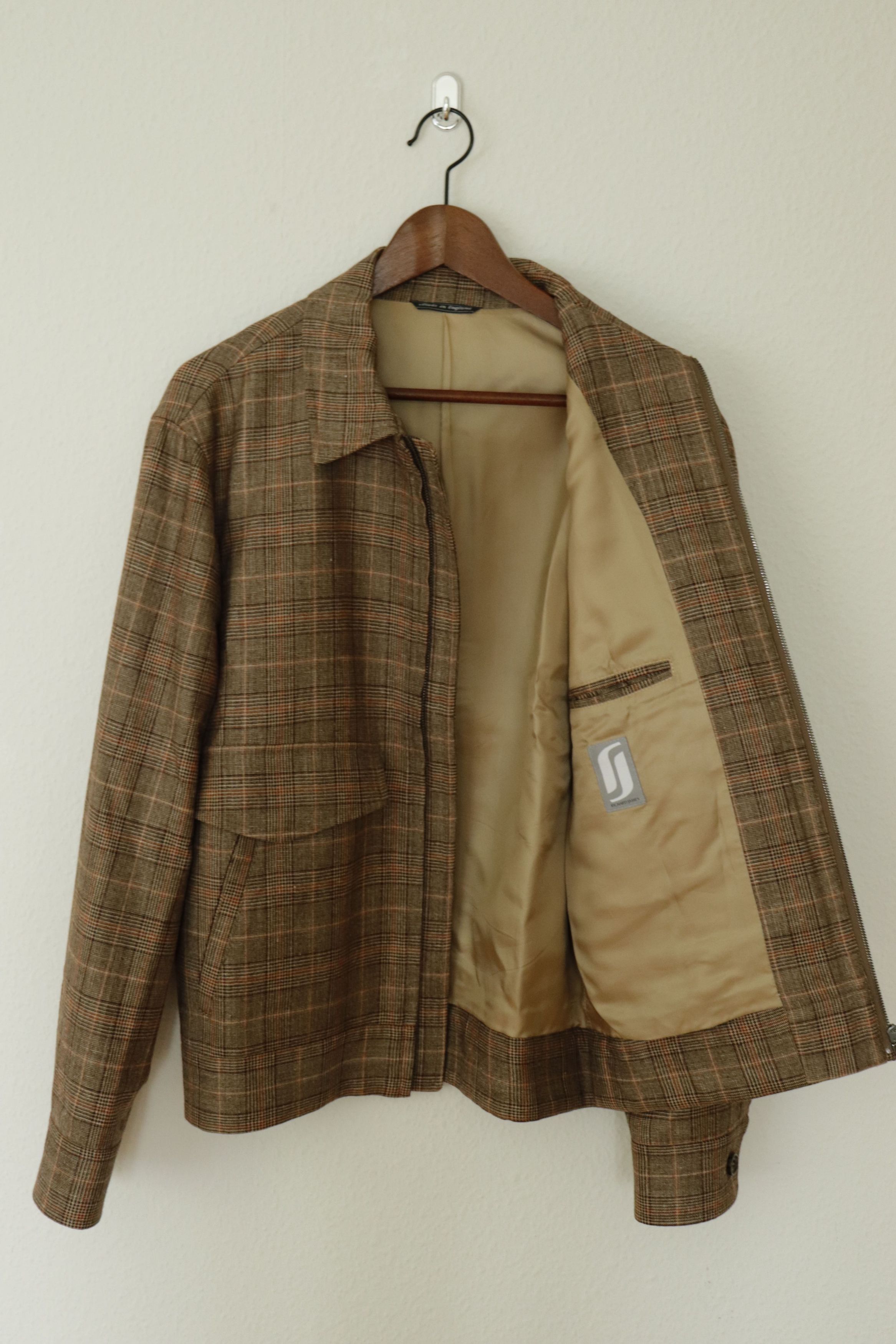 Richard James Prince of Wales Check Wool and Silk Blouson Size US M / EU 48-50 / 2 - 10 Thumbnail