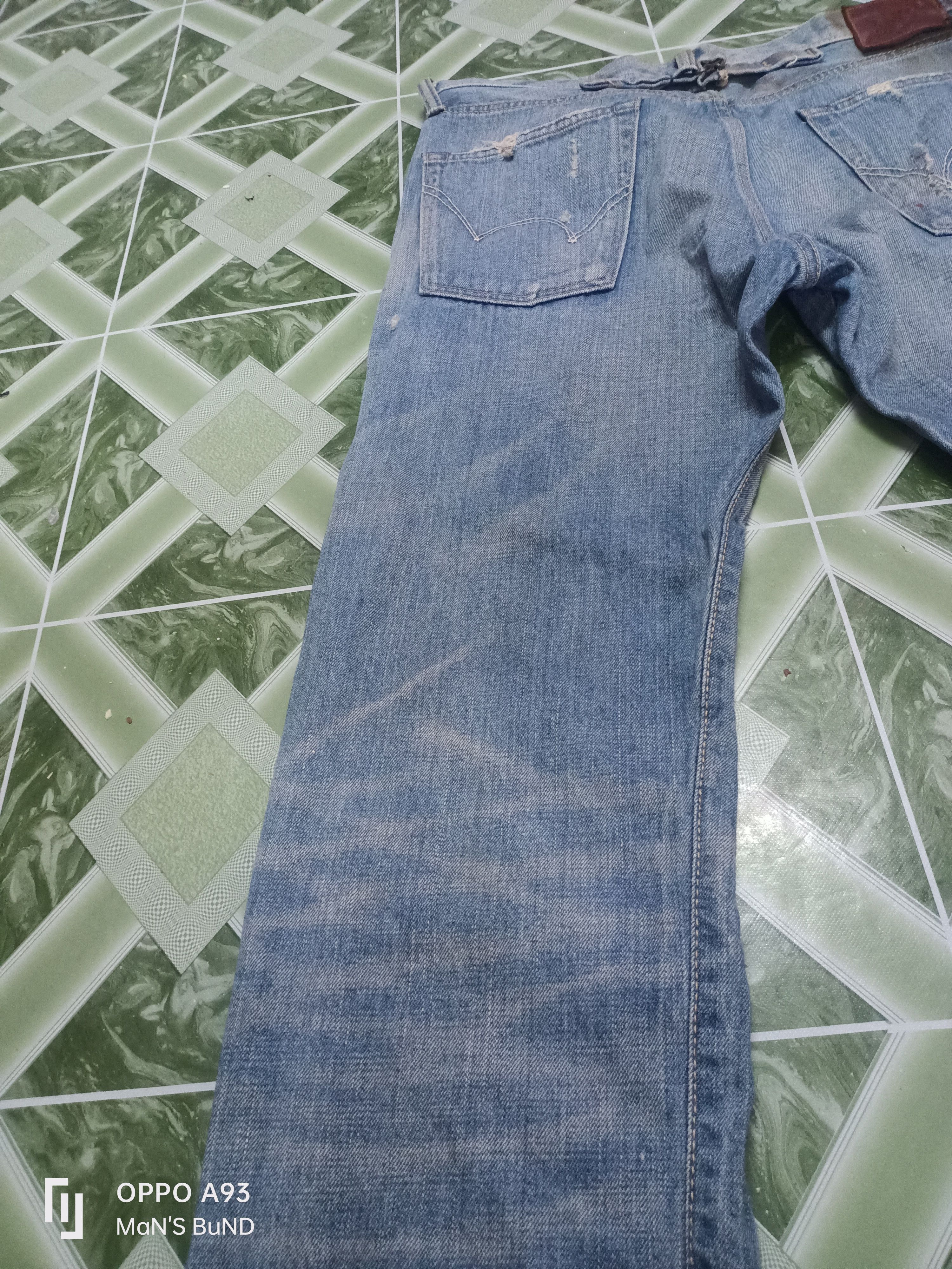 Edwin × Vintage Distressed EDWIN 505 zx Selvedge Size US 32 / EU 48 - 14 Thumbnail