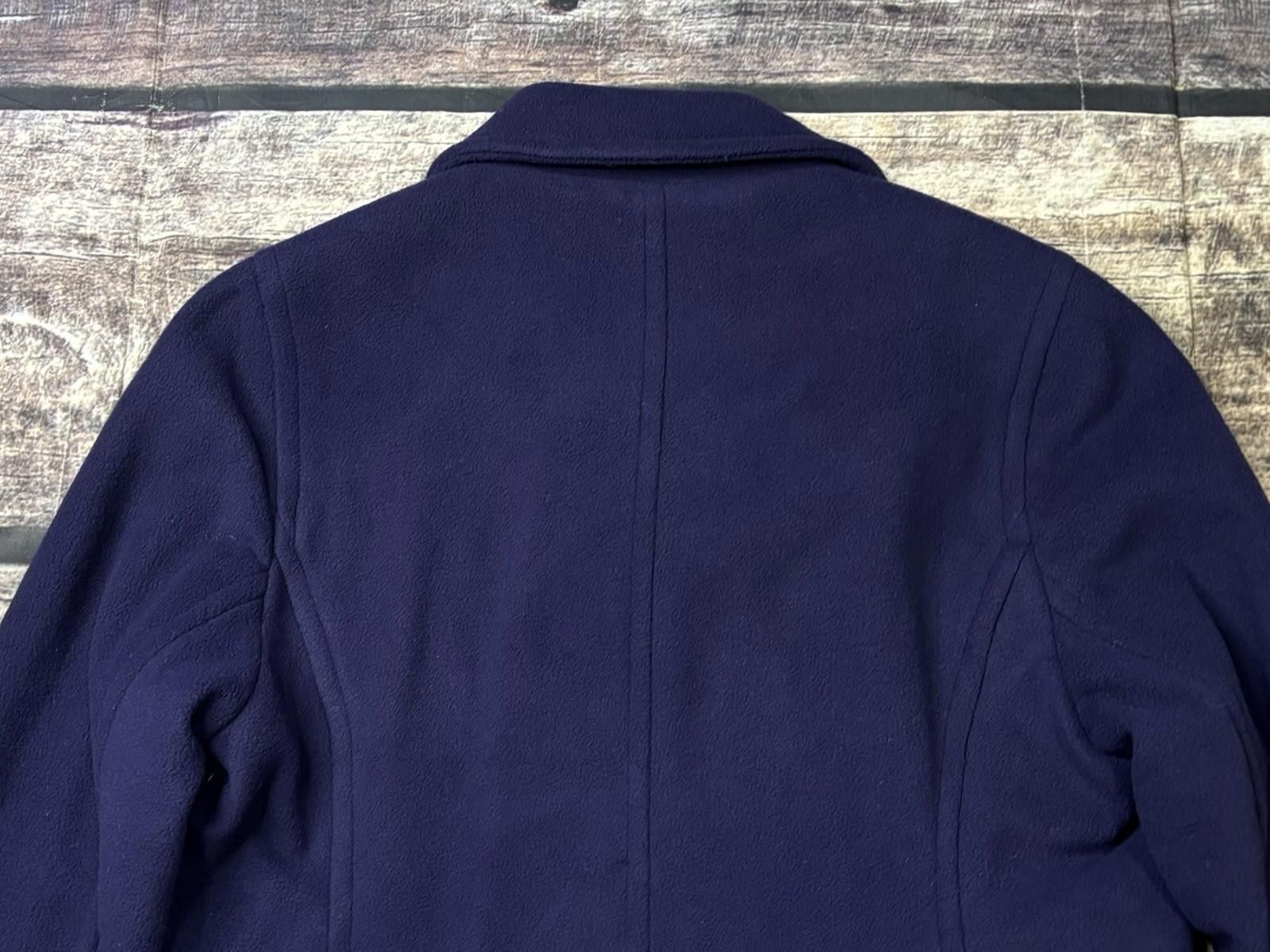 L.L. Bean LL Bean Pea Coat Womens Small Petite Fleece Double Breasted Size S / US 4 / IT 40 - 8 Thumbnail