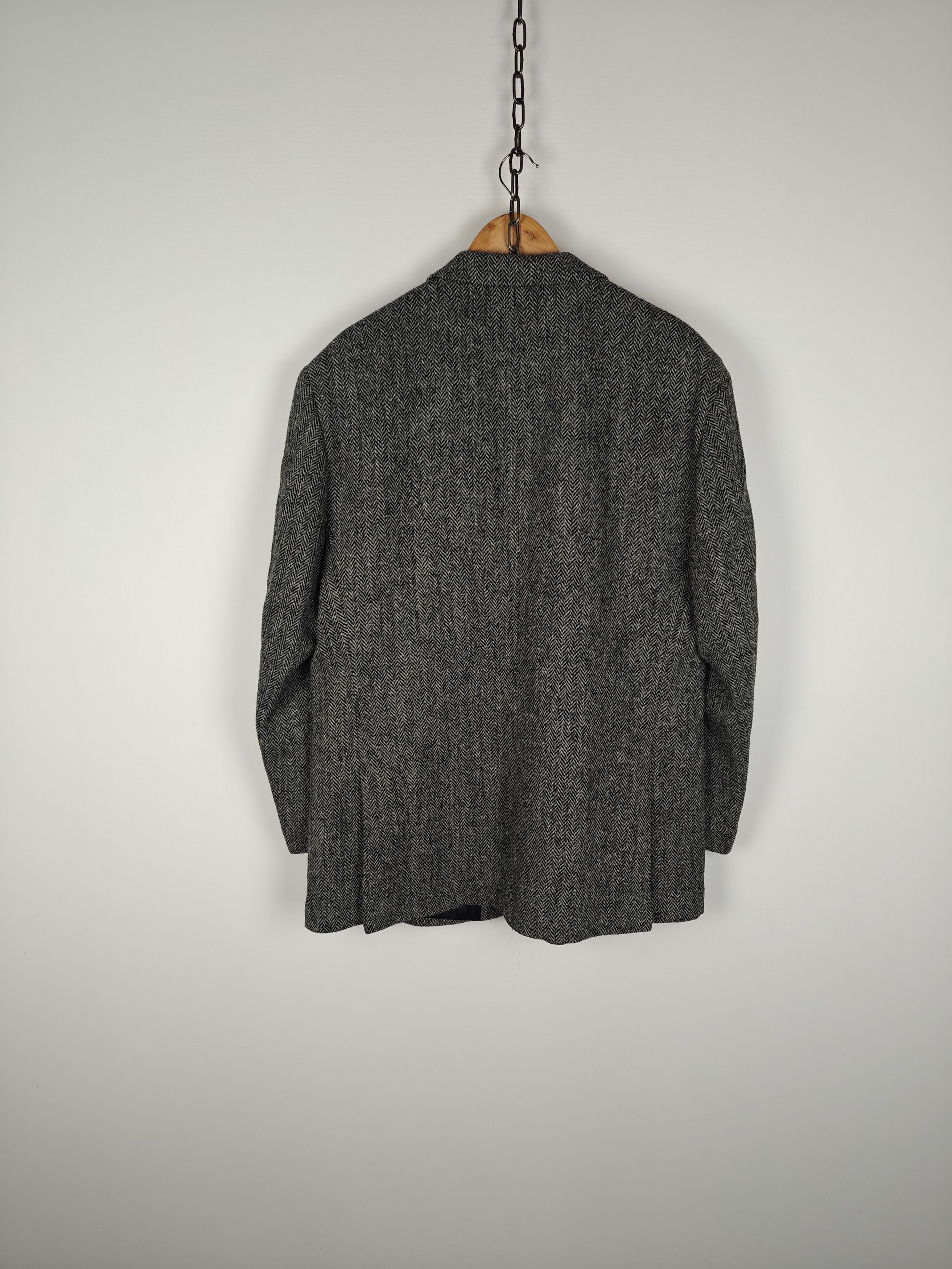 Harris Tweed Harris Tweed Wool Blazer Jacket Brown size 46R Size 46R - 7 Thumbnail