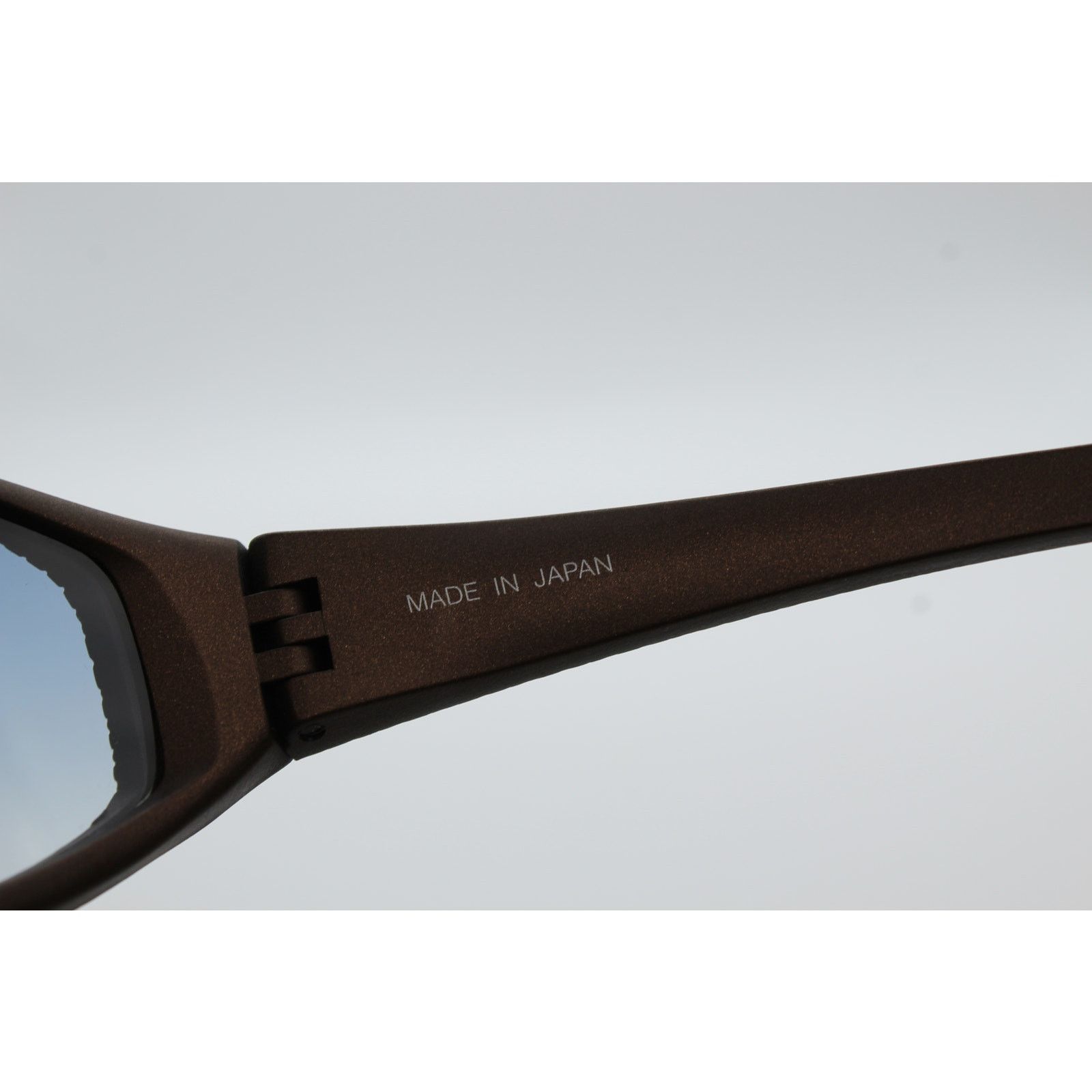 Porsche Design Porsche Design P3005E Textured Brown Blue Lens Sunglasses Size ONE SIZE - 4 Thumbnail