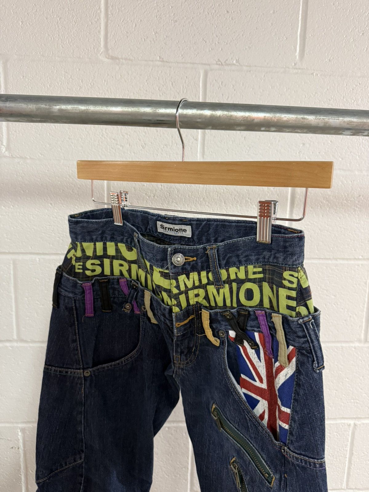 Other vintage sirmione double waisted denim jeans Size US 28 / EU 44 - 1 Thumbnail