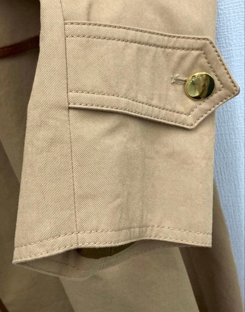 Gucci Gucci Trench Coat Beige - Michele Era, Size L Size US L / EU 52-54 / 3 - 4 Thumbnail